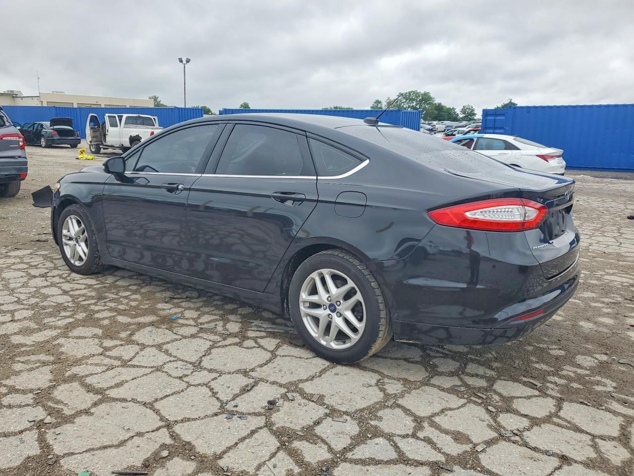 2014 Ford Fusion Se Black vin: 3FA6P0H7XER352362