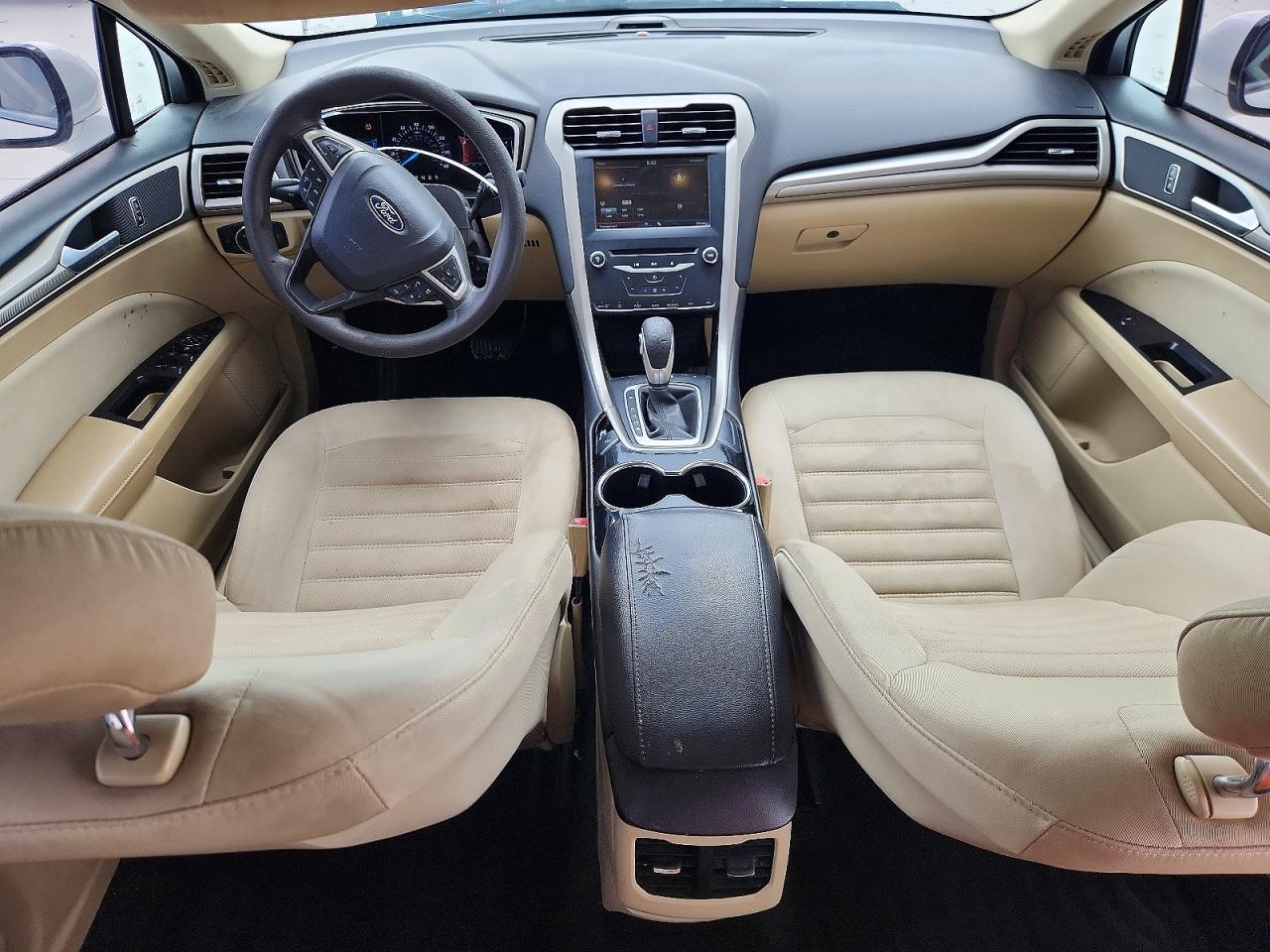 2014 Ford Fusion Se White vin: 3FA6P0H7XER357691