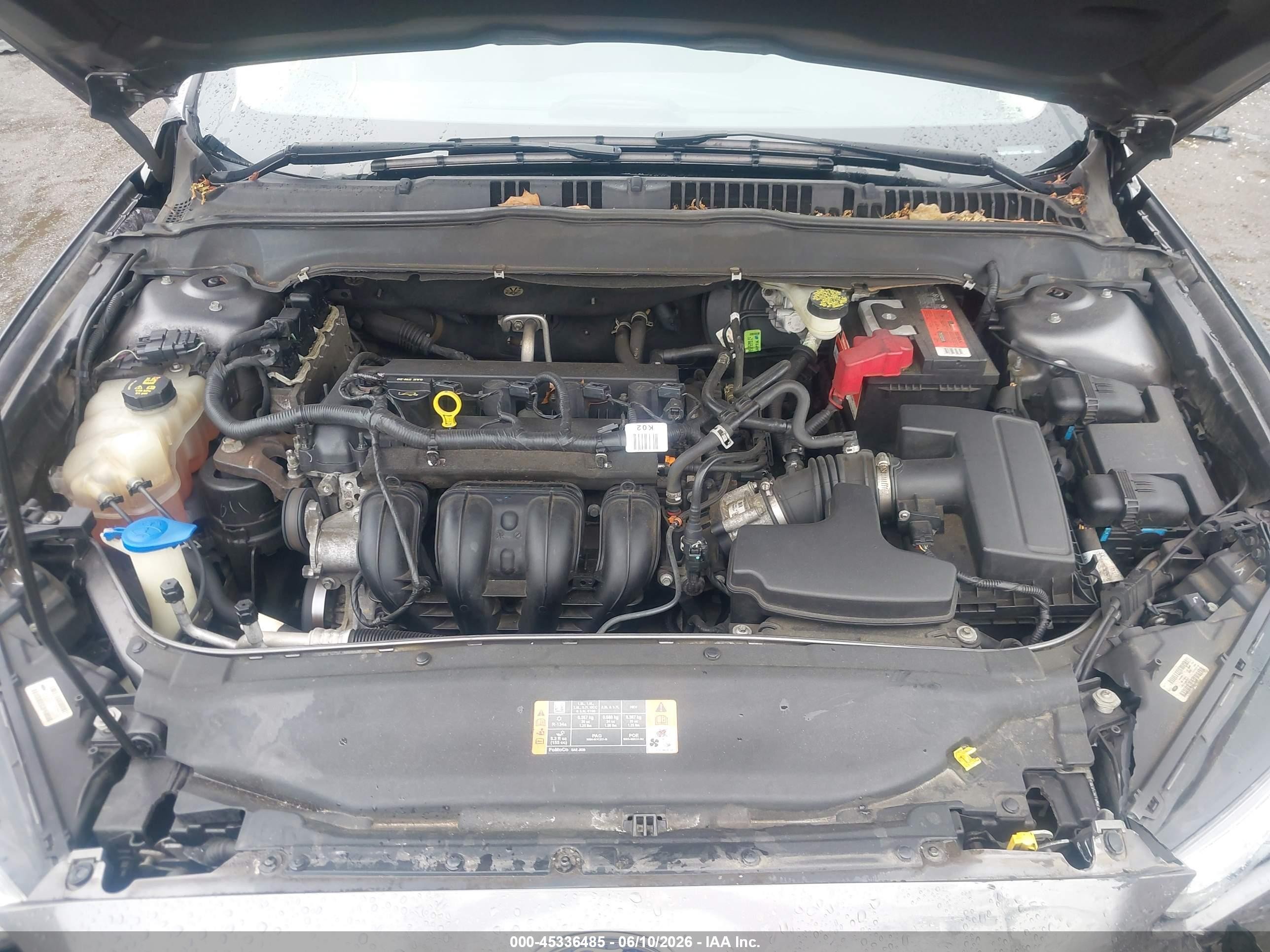 2014 Ford Fusion Se Gray vin: 3FA6P0H7XER373647