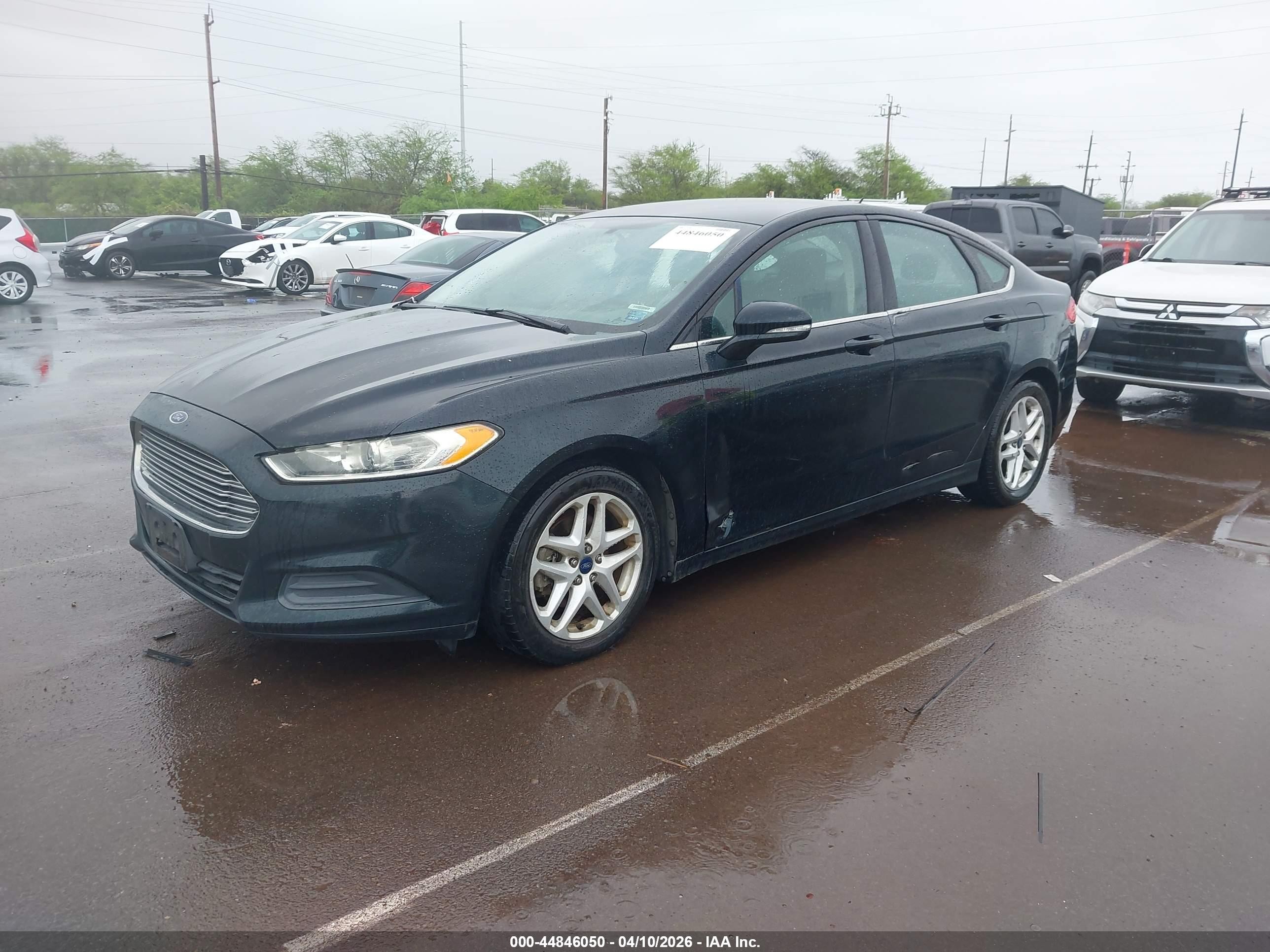 2014 Ford Fusion Se Black vin: 3FA6P0H7XER379724