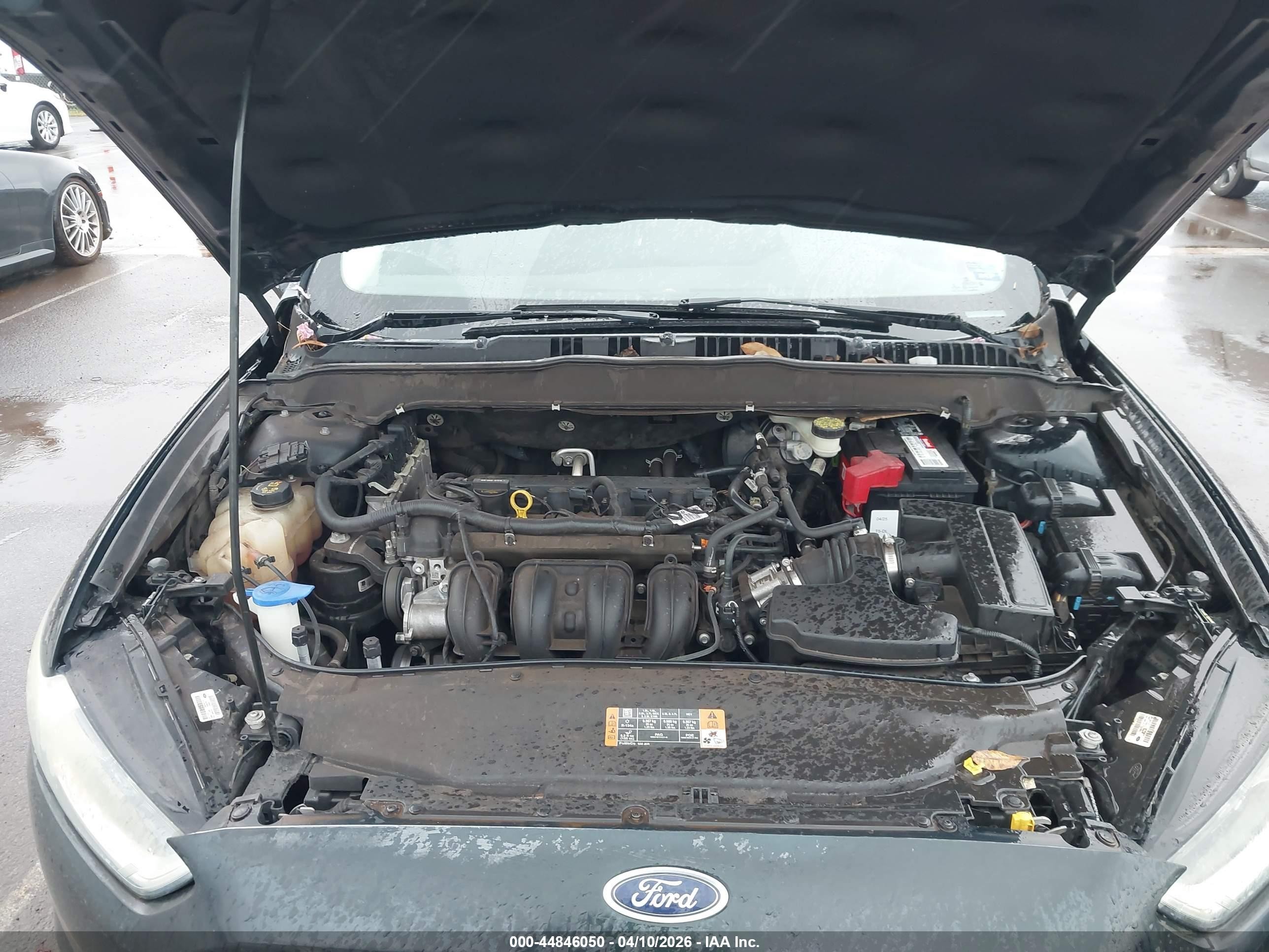 2014 Ford Fusion Se Black vin: 3FA6P0H7XER379724
