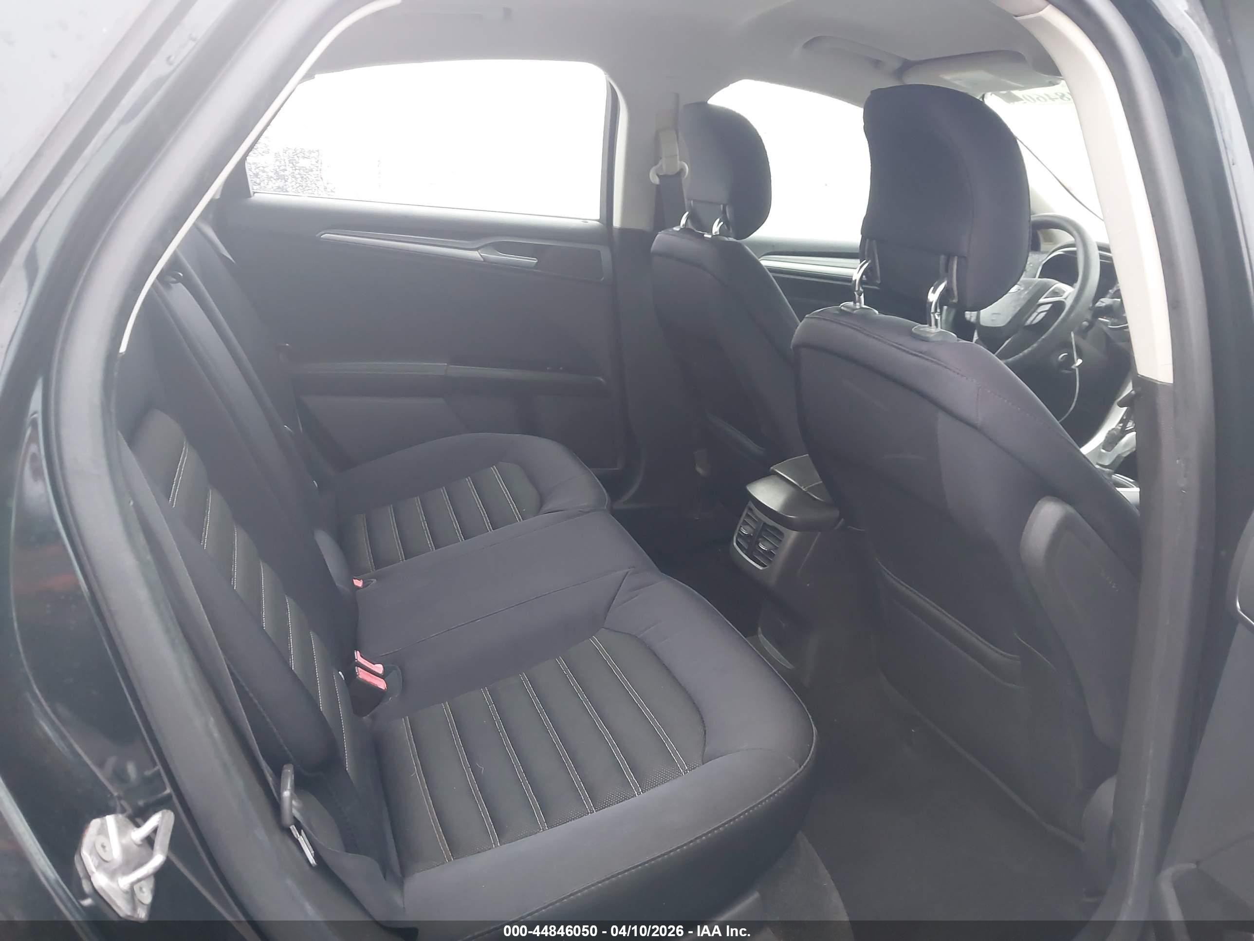 2014 Ford Fusion Se Black vin: 3FA6P0H7XER379724