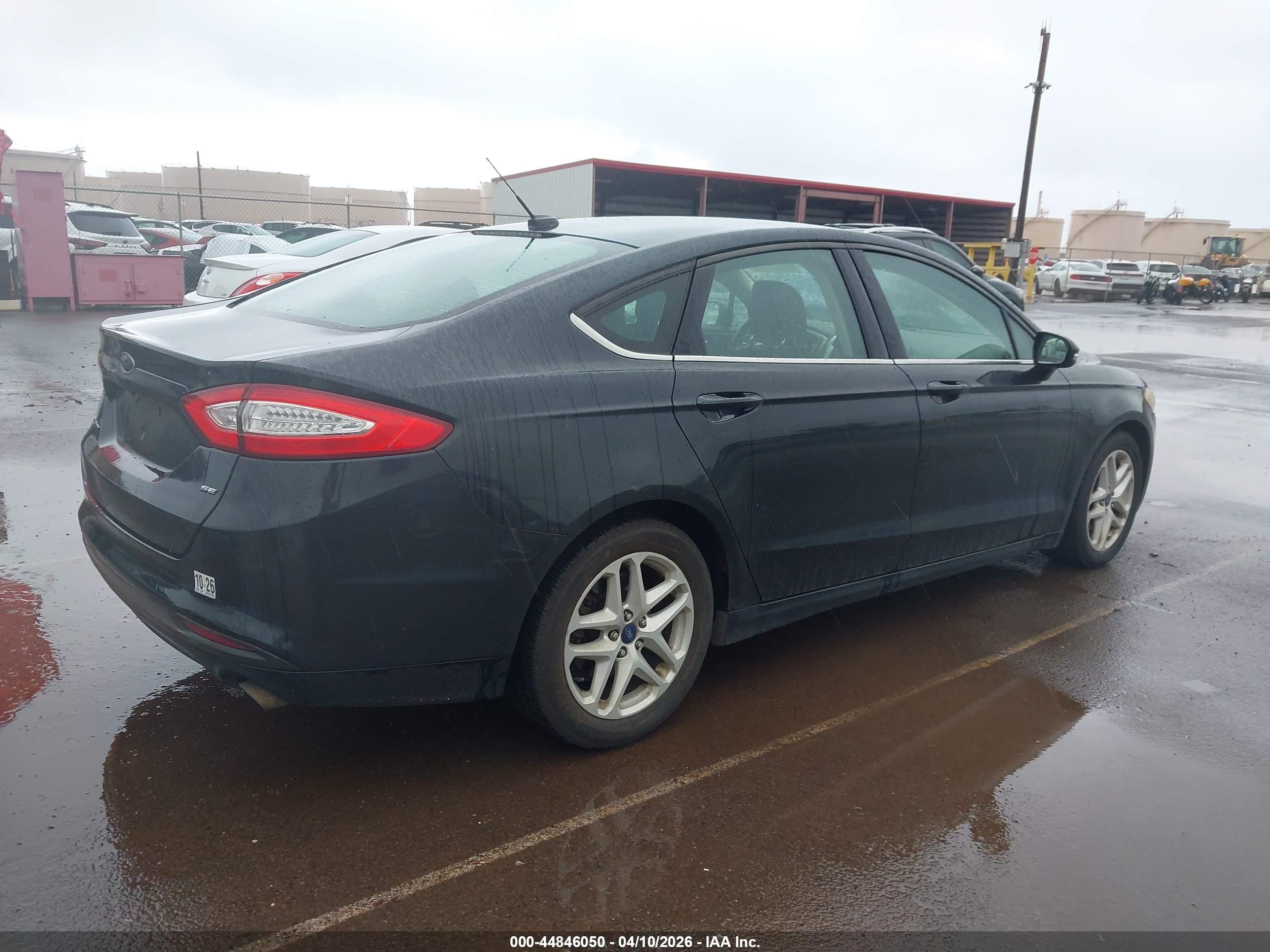 2014 Ford Fusion Se Black vin: 3FA6P0H7XER379724
