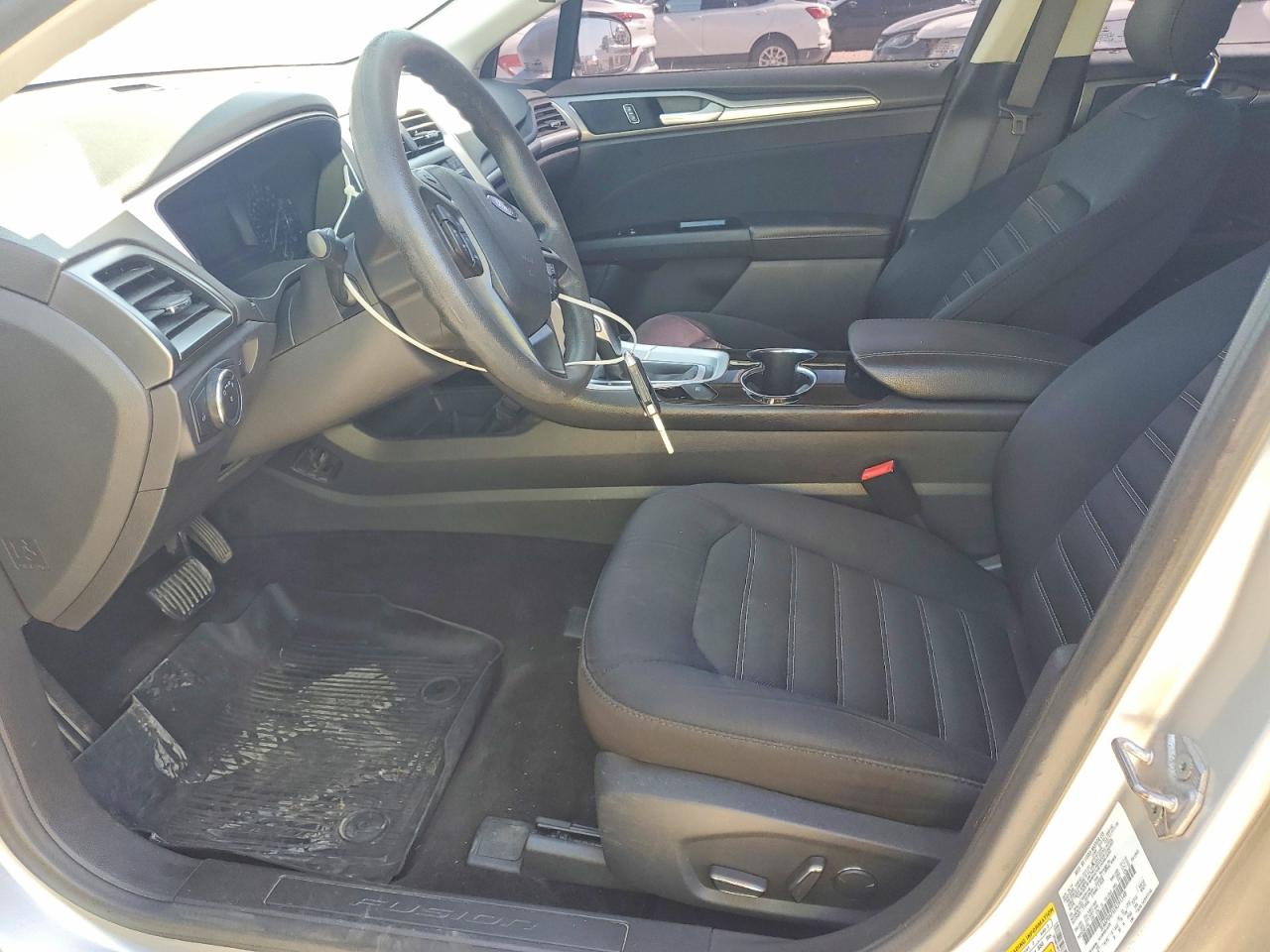 2014 Ford Fusion Se Silver vin: 3FA6P0H7XER391548
