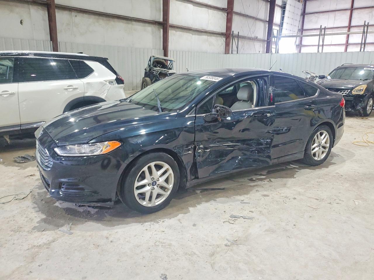 2014 Ford Fusion Se Blue vin: 3FA6P0H7XER396328
