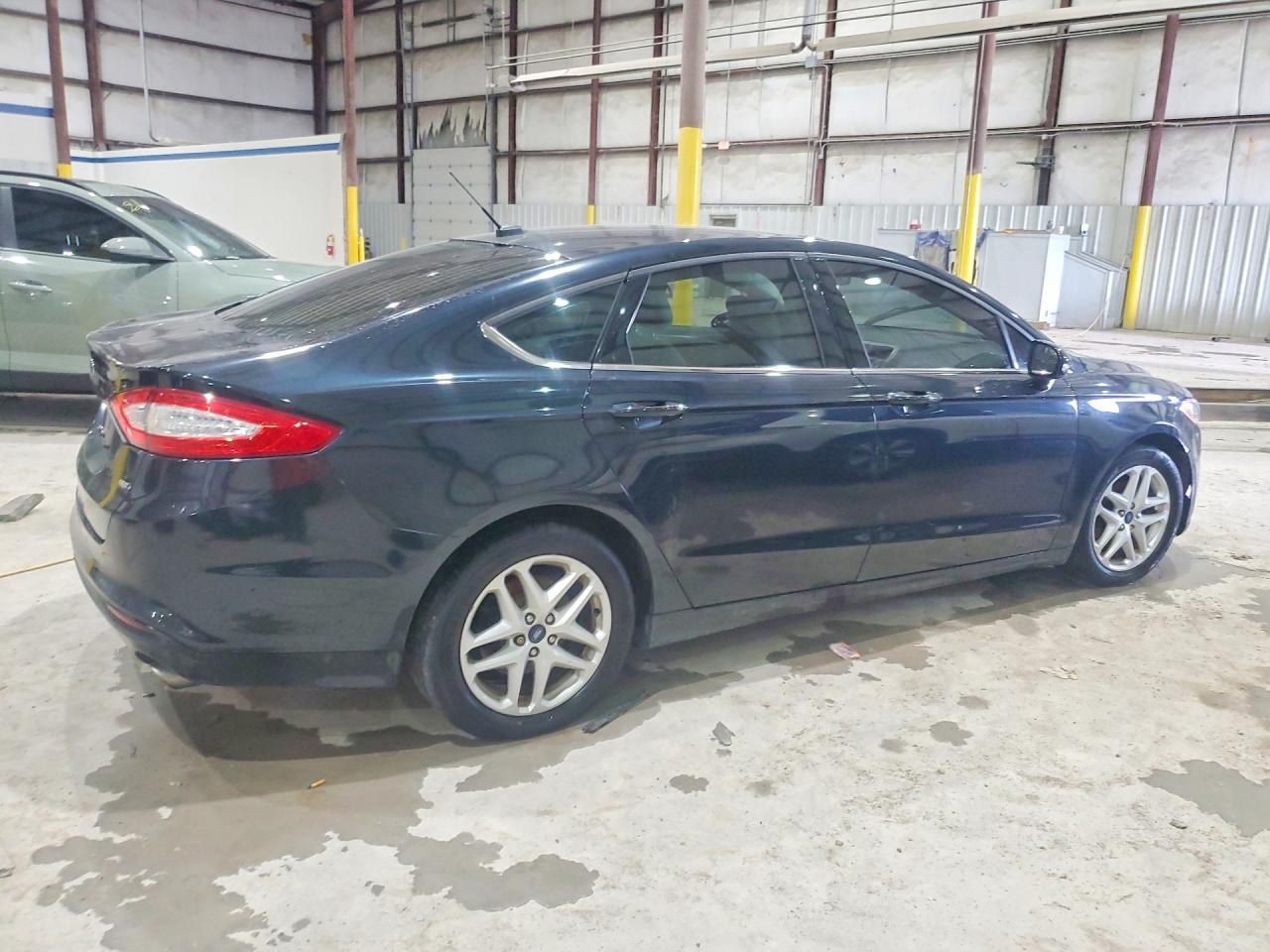 2014 Ford Fusion Se Blue vin: 3FA6P0H7XER396328
