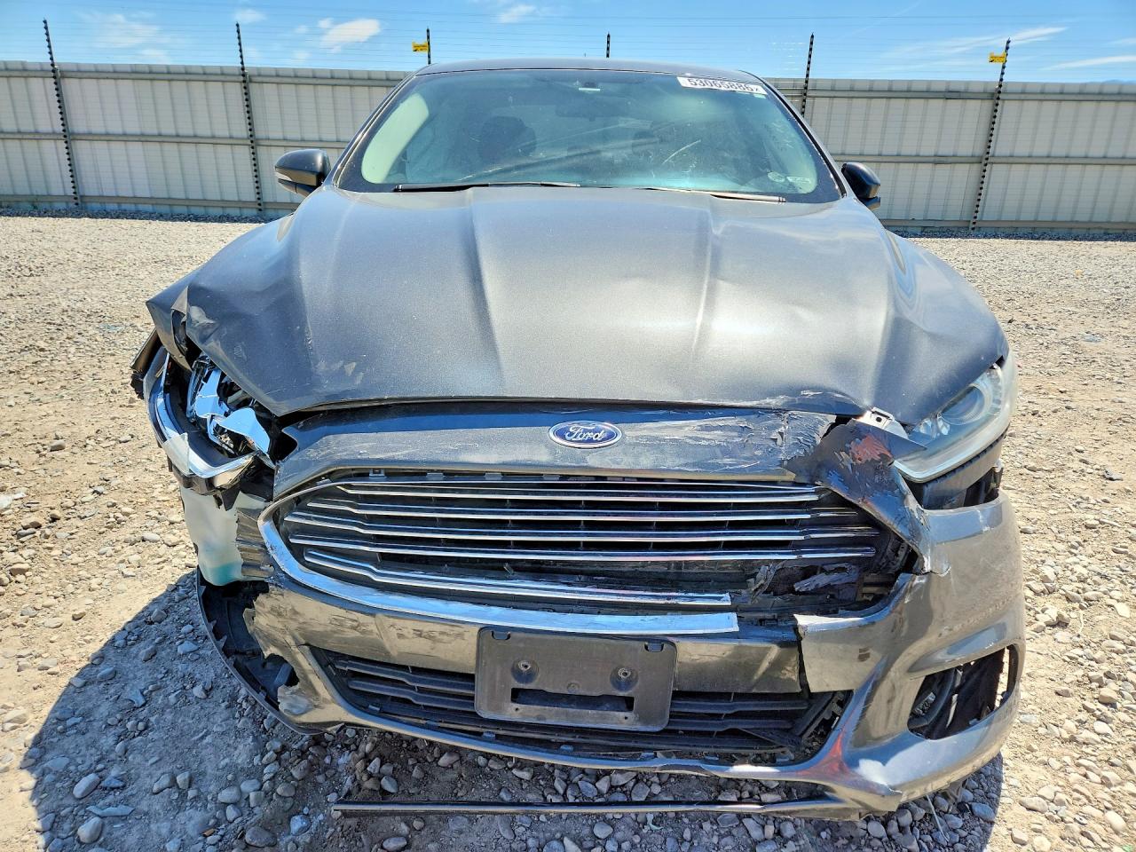2015 Ford Fusion Se Серый vin: 3FA6P0H7XFR105263