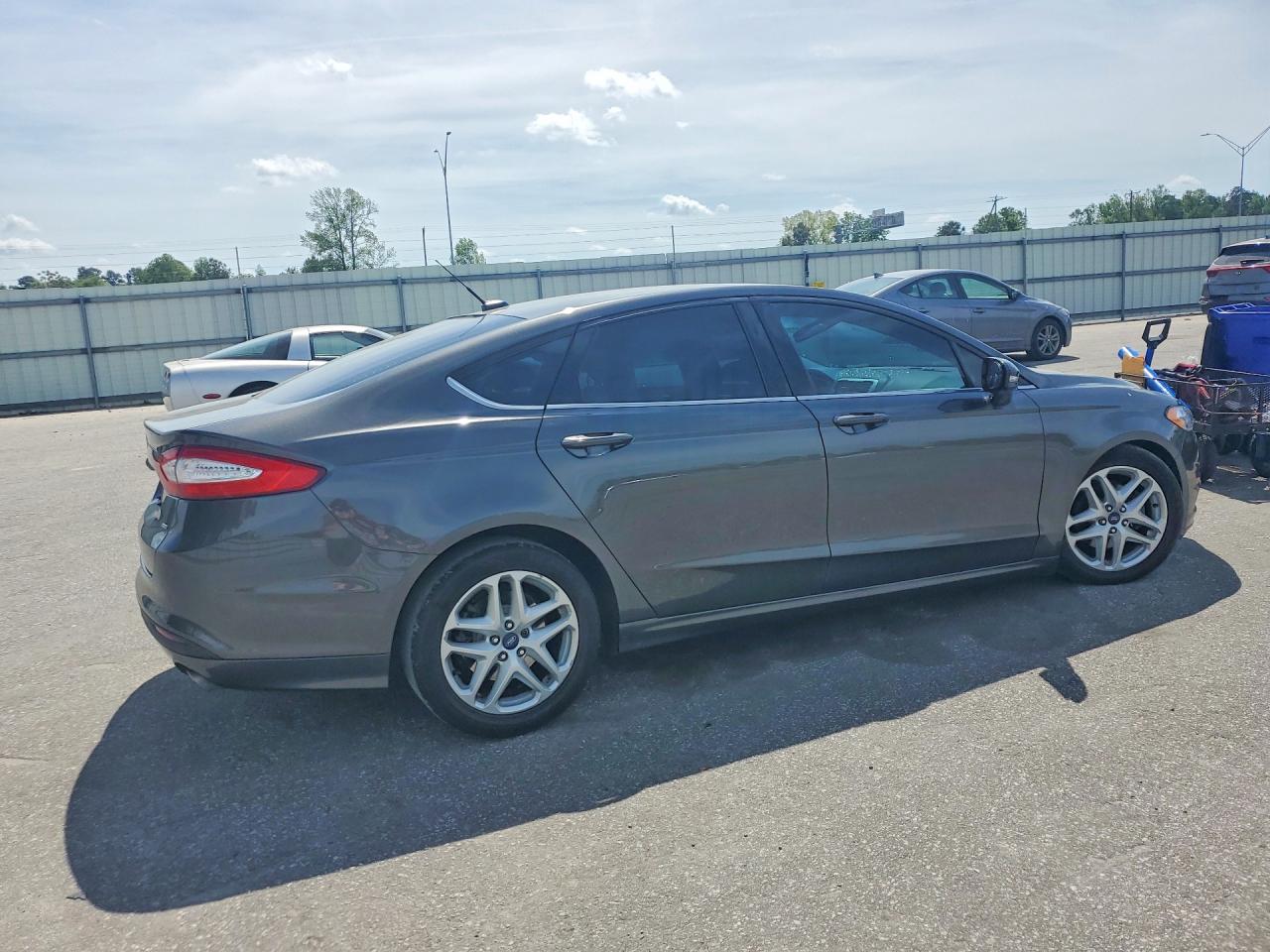 2015 Ford Fusion Se Gray vin: 3FA6P0H7XFR109202