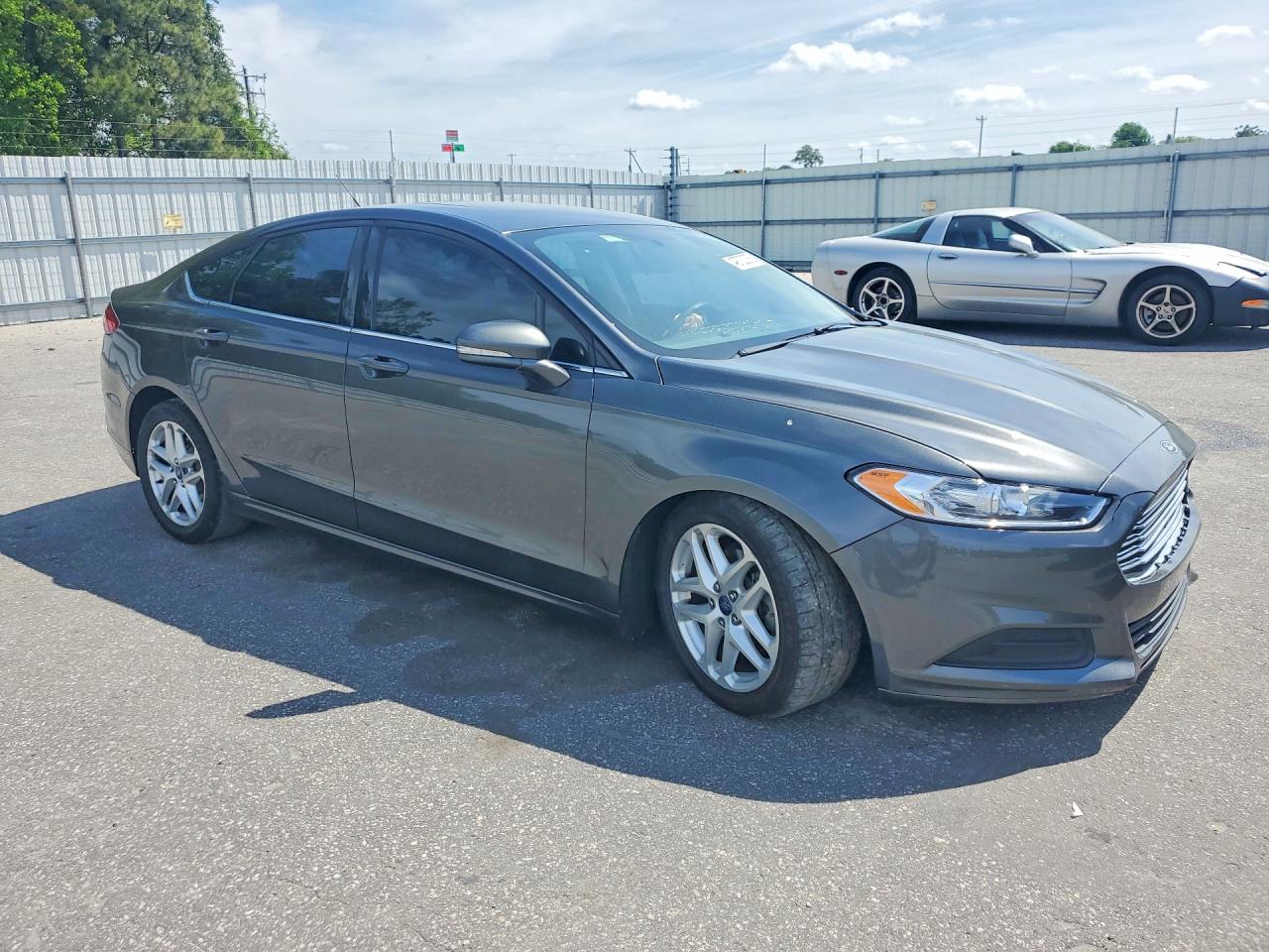 2015 Ford Fusion Se Gray vin: 3FA6P0H7XFR109202
