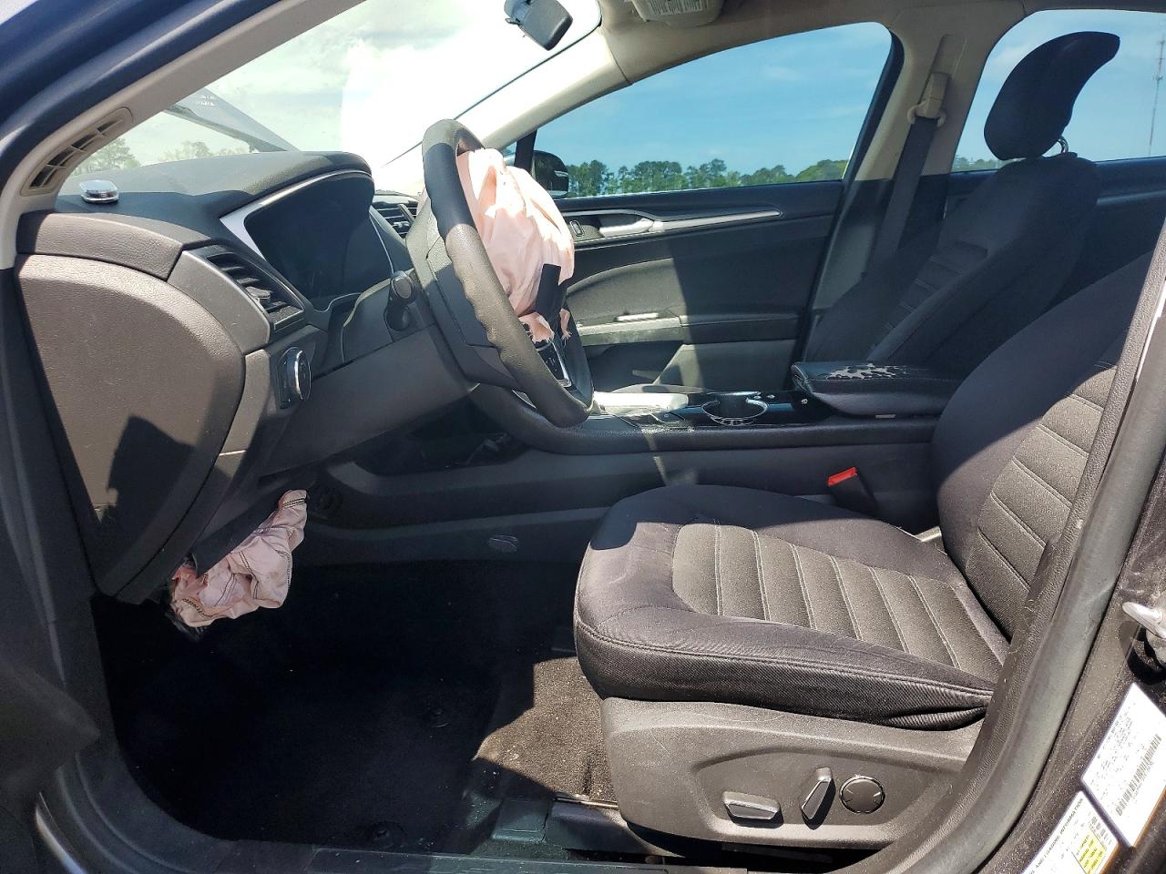 2015 Ford Fusion Se Gray vin: 3FA6P0H7XFR109202