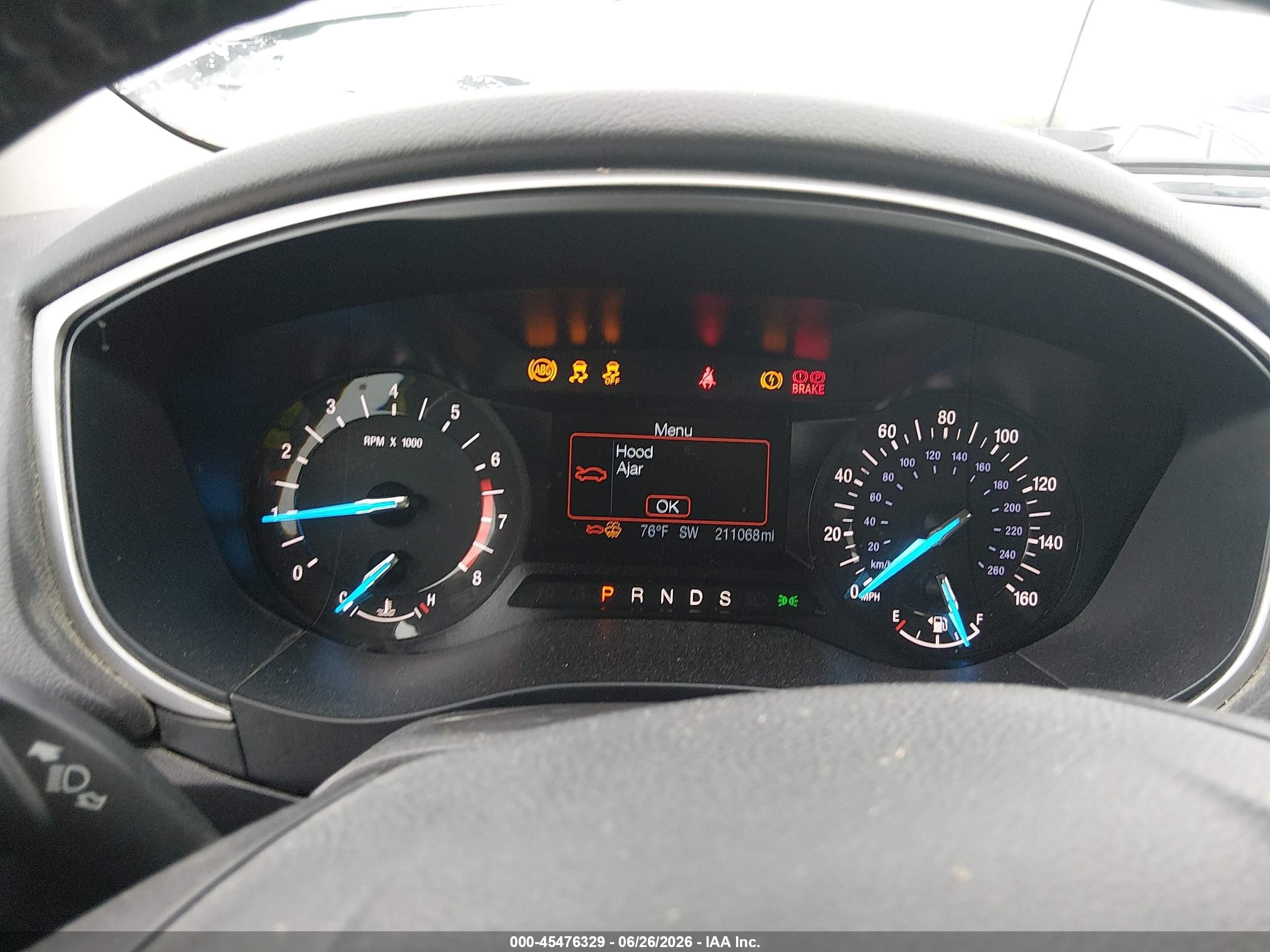 2015 Ford Fusion Se Gray vin: 3FA6P0H7XFR136268