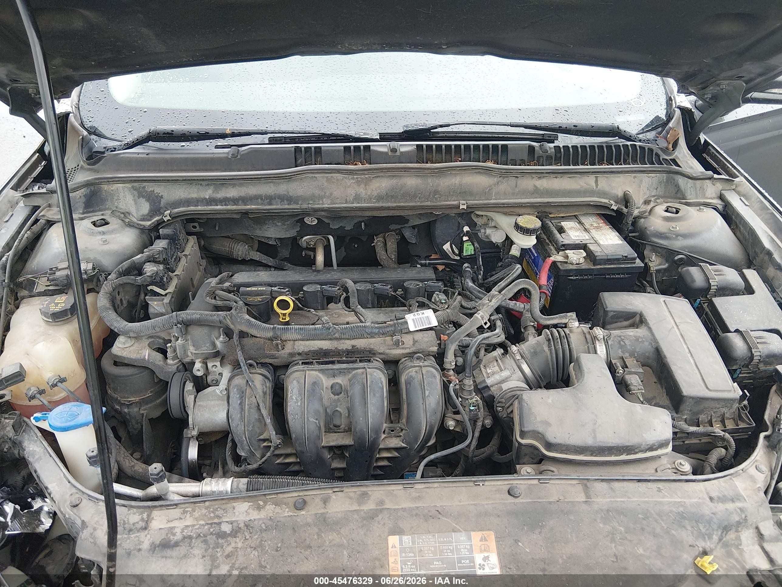 2015 Ford Fusion Se Gray vin: 3FA6P0H7XFR136268