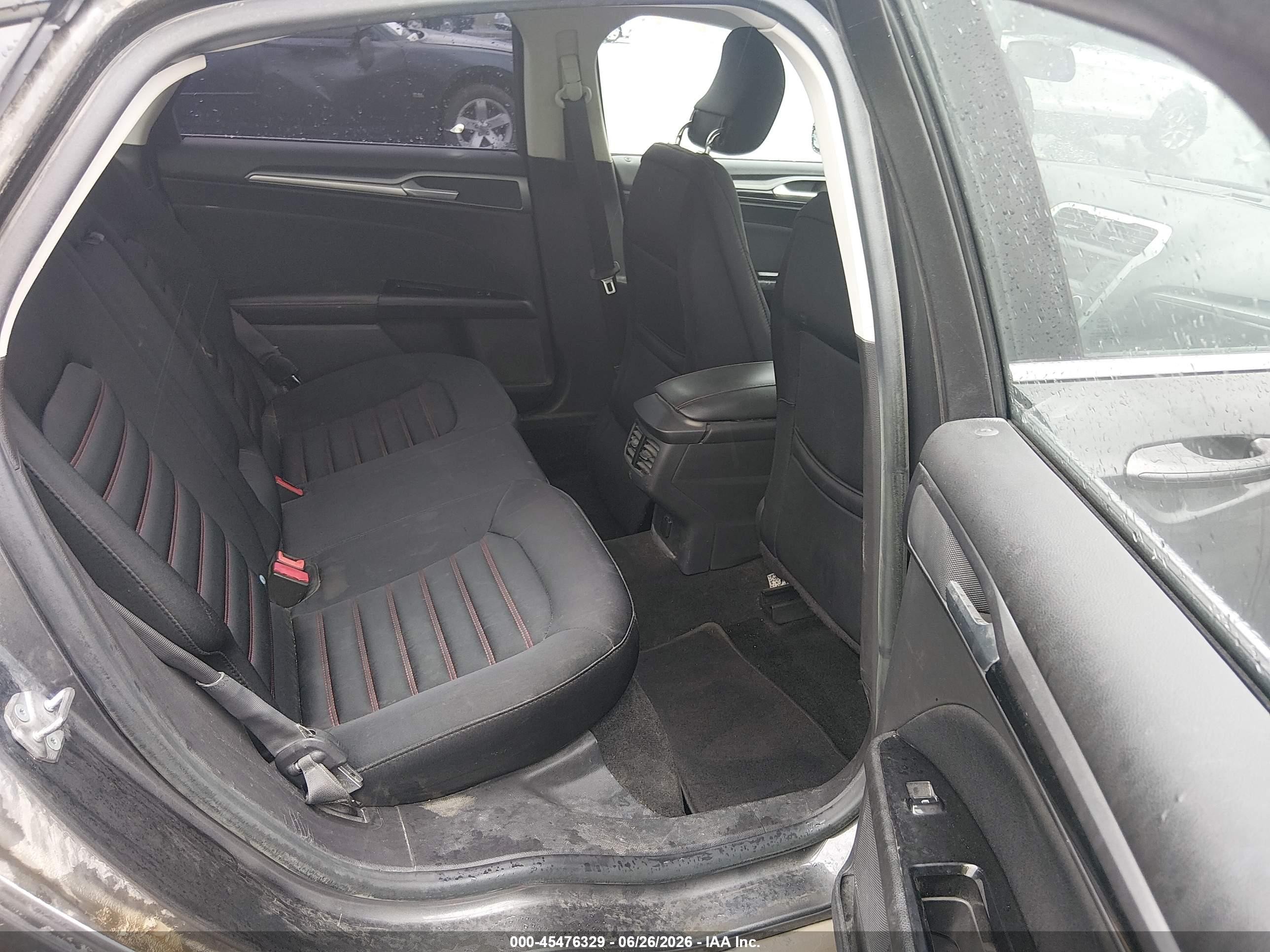 2015 Ford Fusion Se Gray vin: 3FA6P0H7XFR136268
