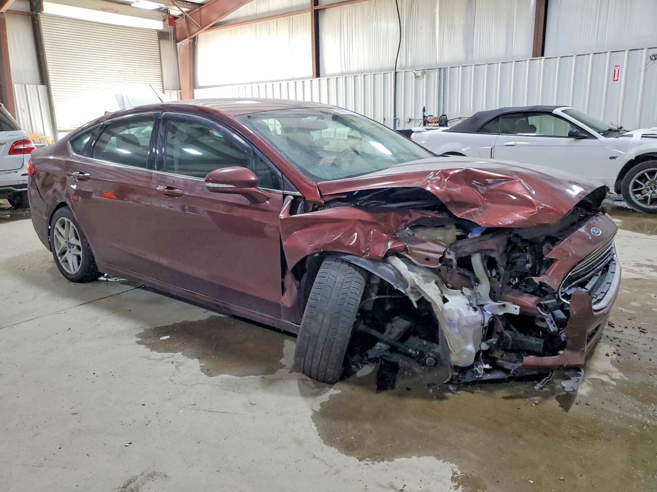 2015 Ford Fusion Se Красный vin: 3FA6P0H7XFR158691