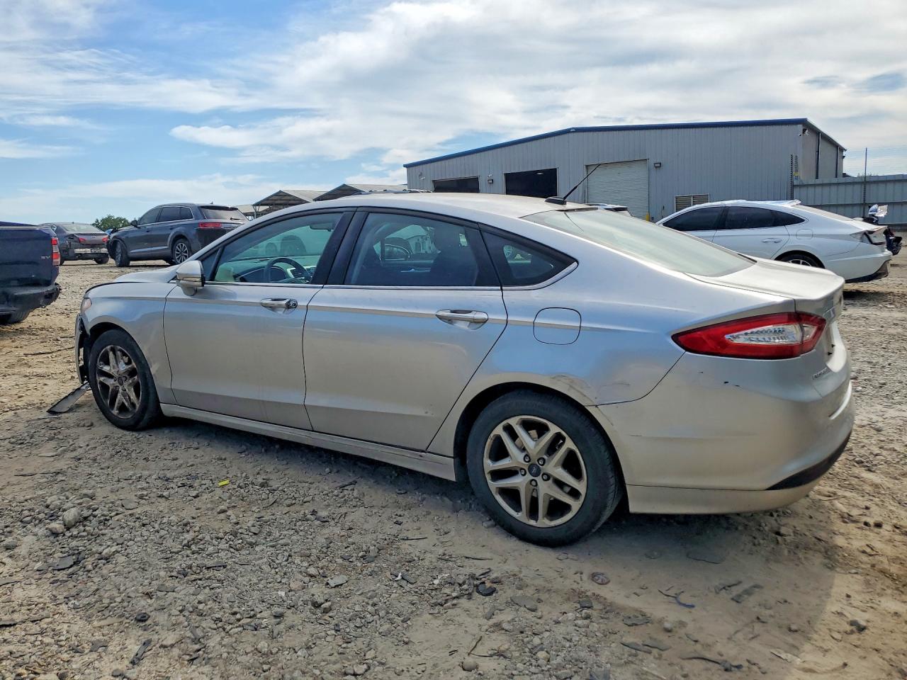 2015 Ford Fusion Se Silver vin: 3FA6P0H7XFR164586