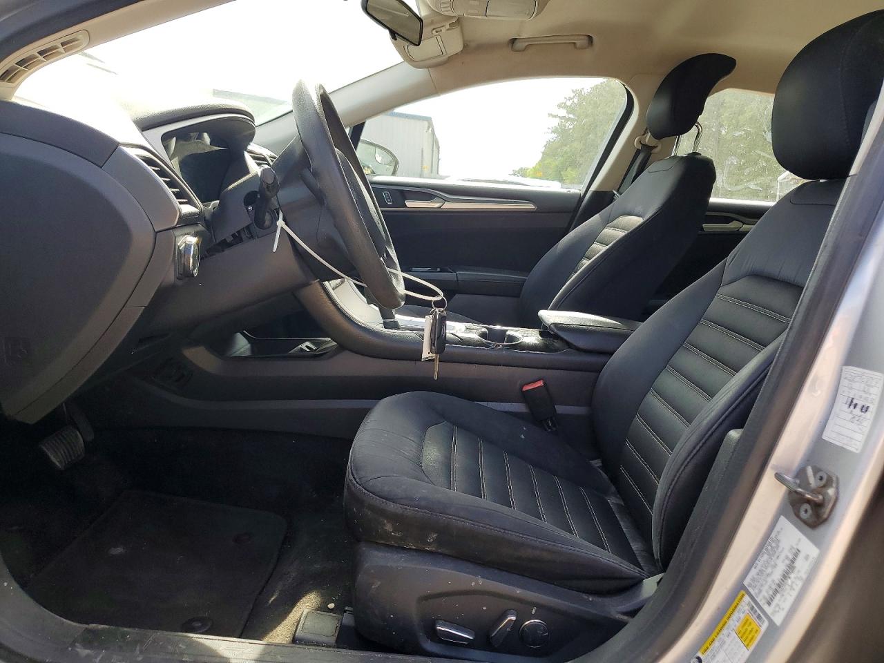 2015 Ford Fusion Se Silver vin: 3FA6P0H7XFR164586