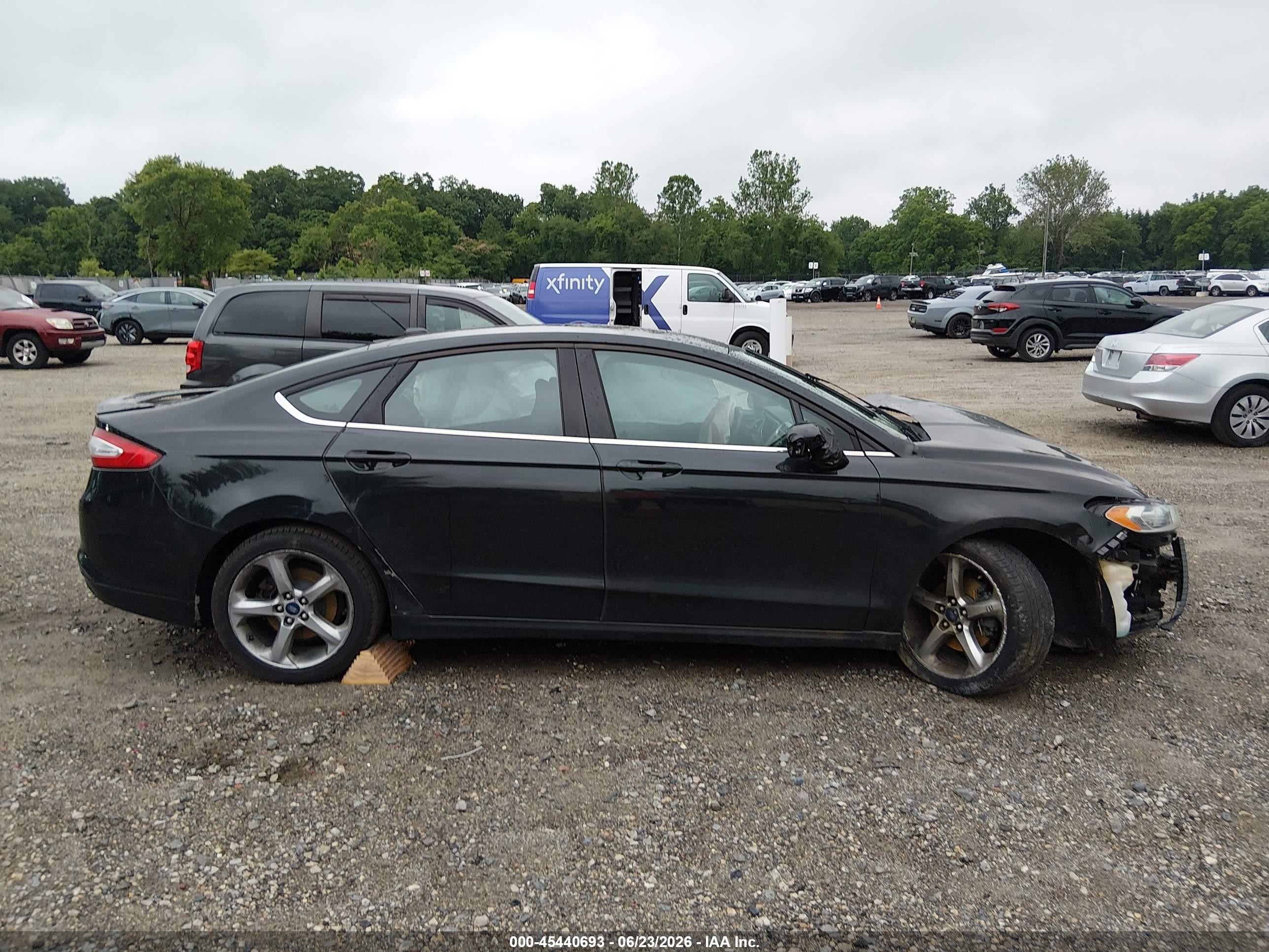 2015 Ford Fusion Se Black vin: 3FA6P0H7XFR188855