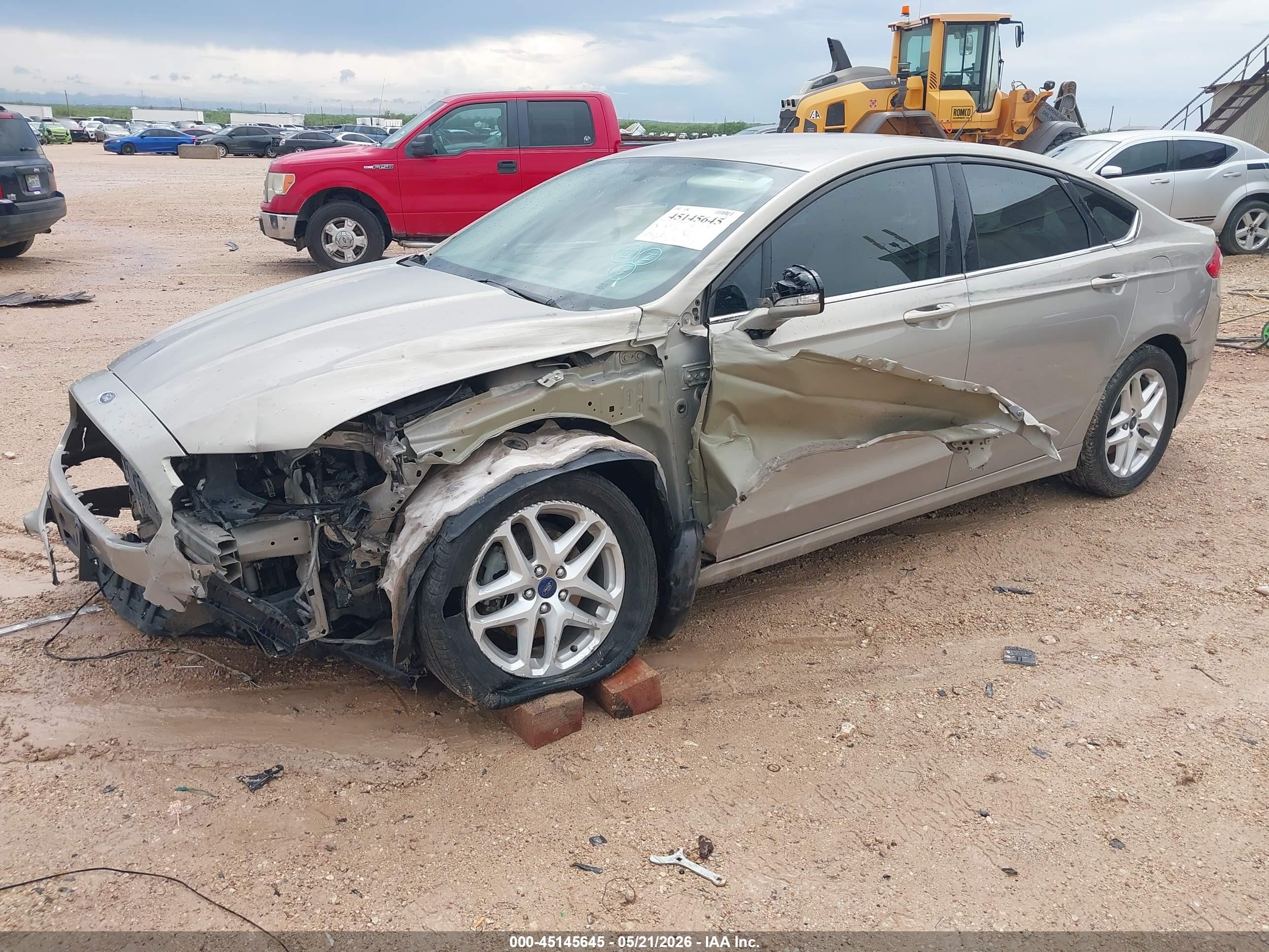 2015 Ford Fusion Se Brown vin: 3FA6P0H7XFR205699