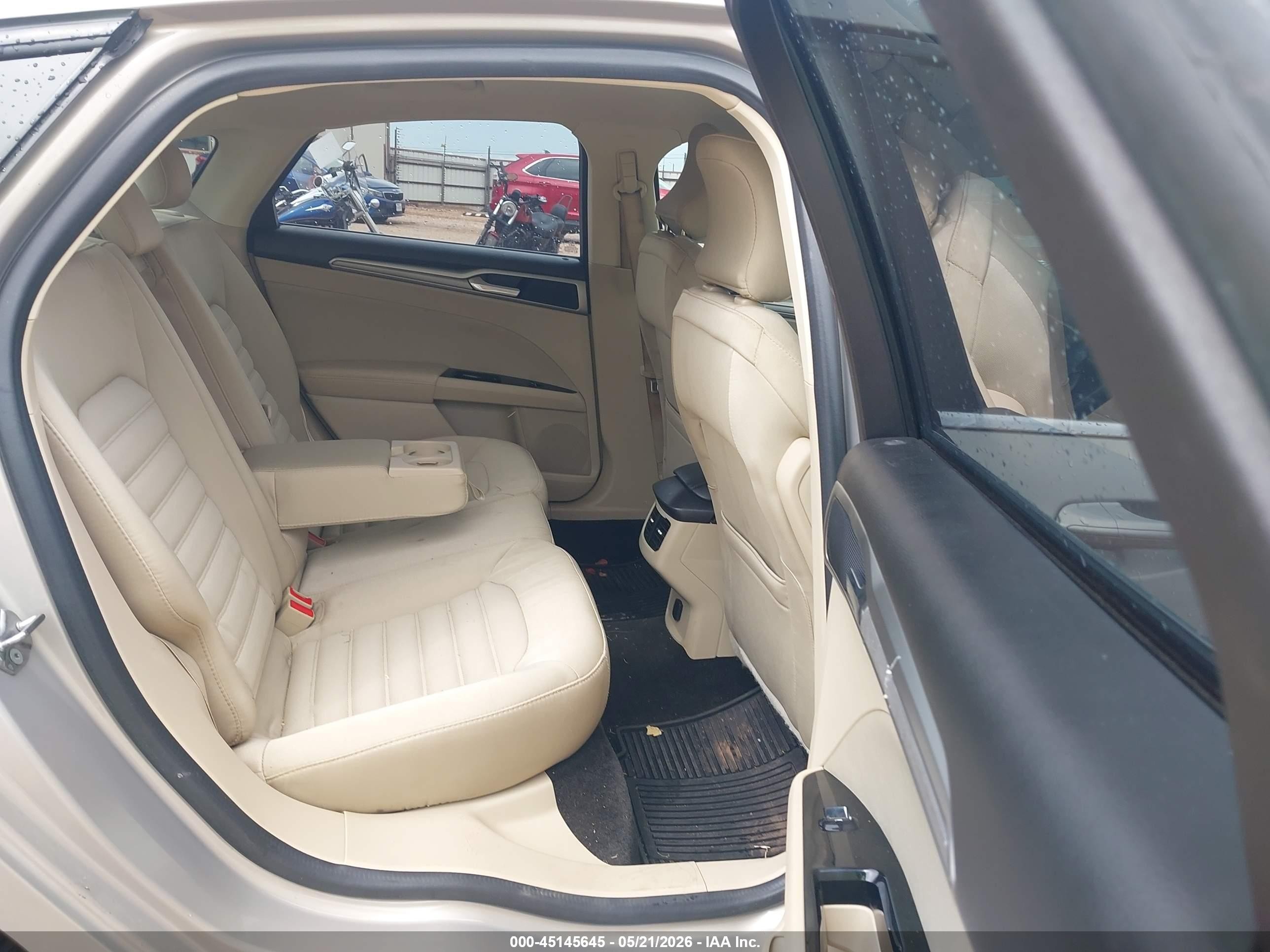 2015 Ford Fusion Se Brown vin: 3FA6P0H7XFR205699