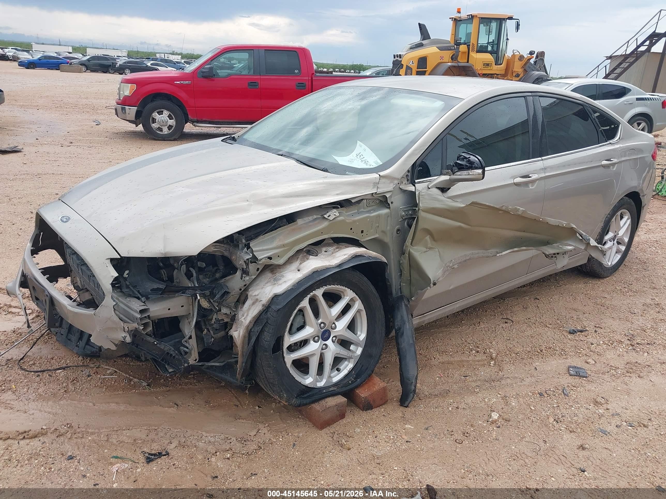 2015 Ford Fusion Se Brown vin: 3FA6P0H7XFR205699