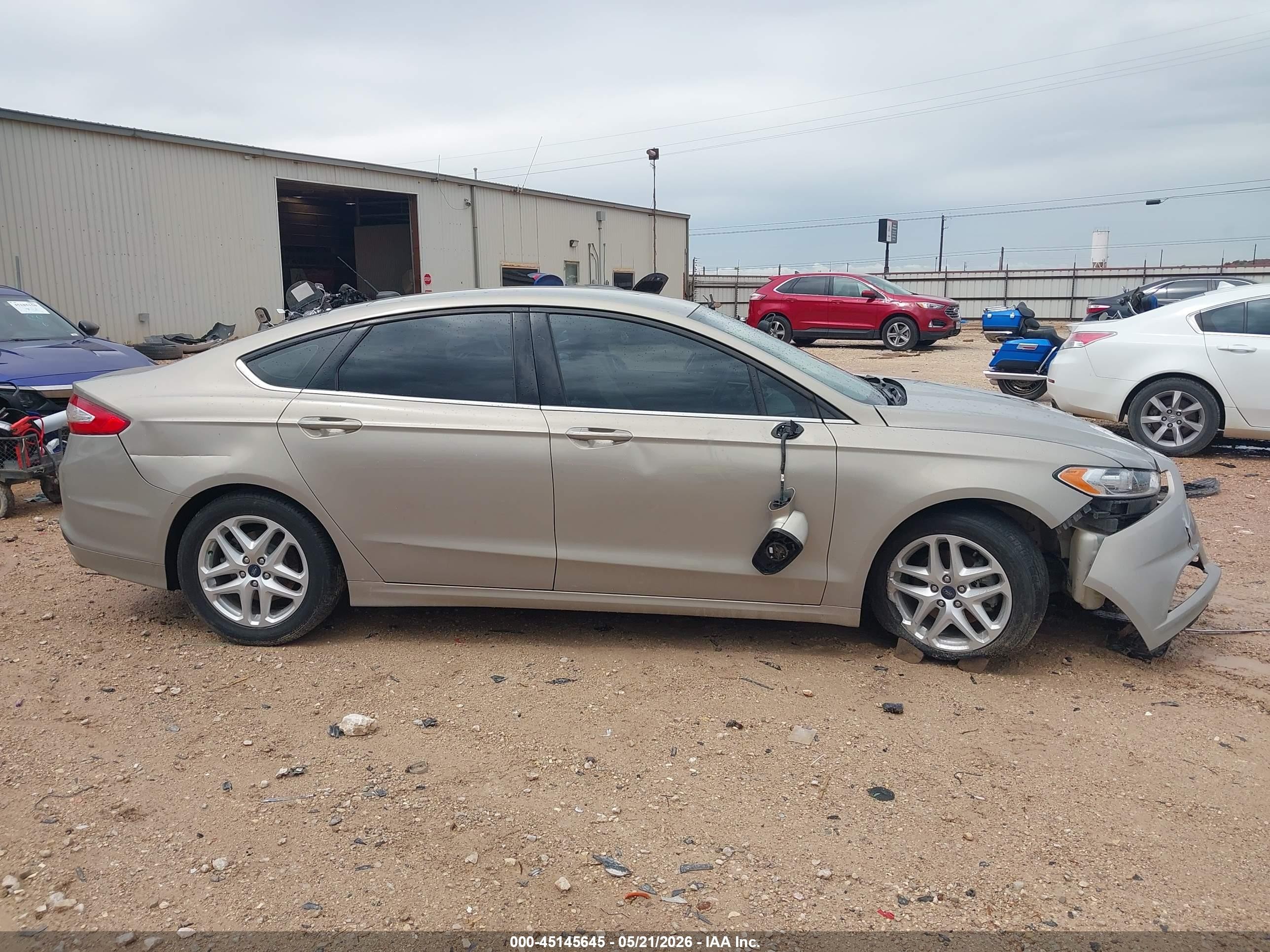 2015 Ford Fusion Se Brown vin: 3FA6P0H7XFR205699