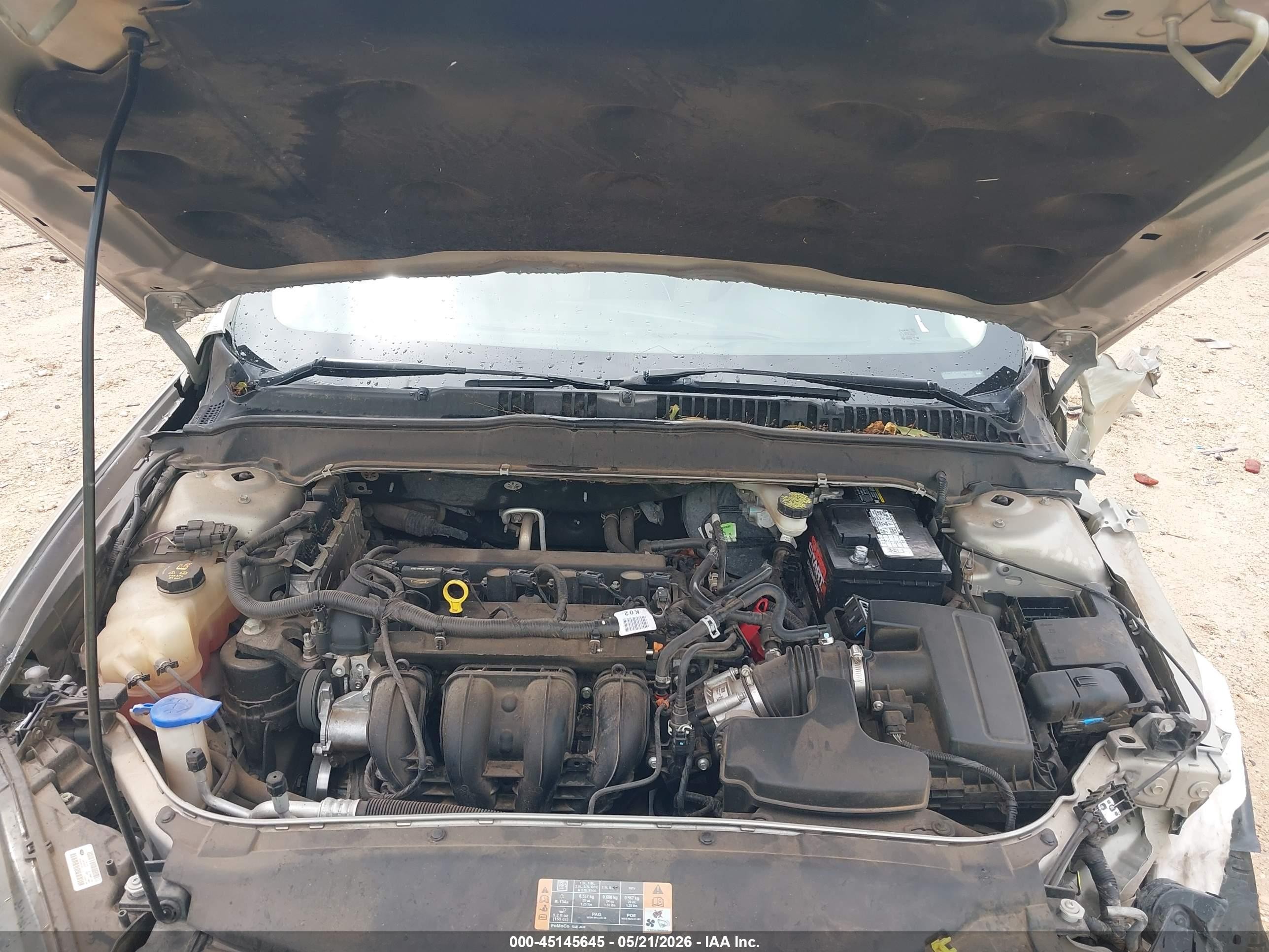 2015 Ford Fusion Se Brown vin: 3FA6P0H7XFR205699
