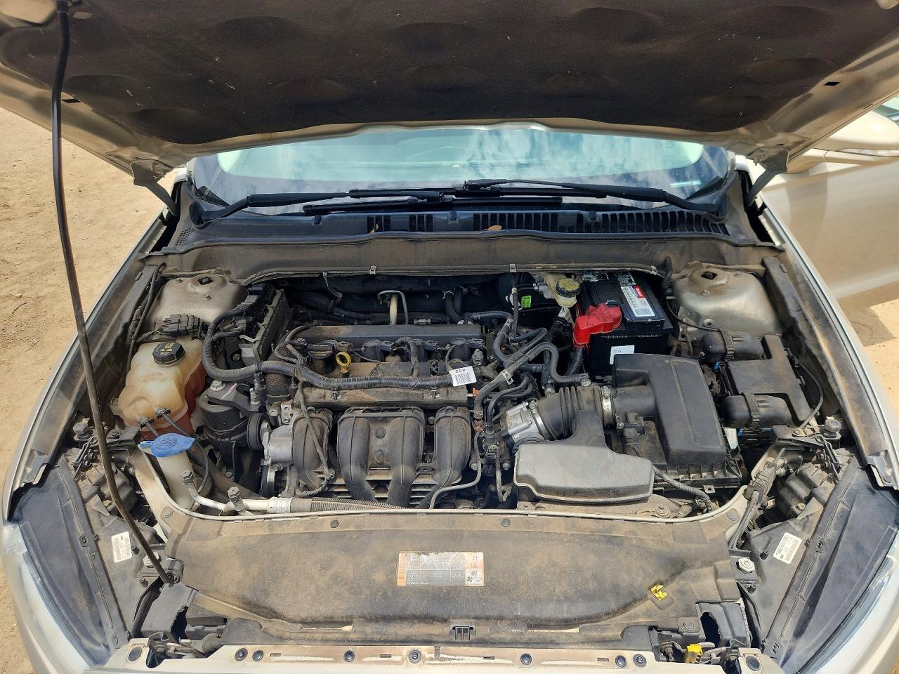 2015 Ford Fusion Se Серый vin: 3FA6P0H7XFR227458