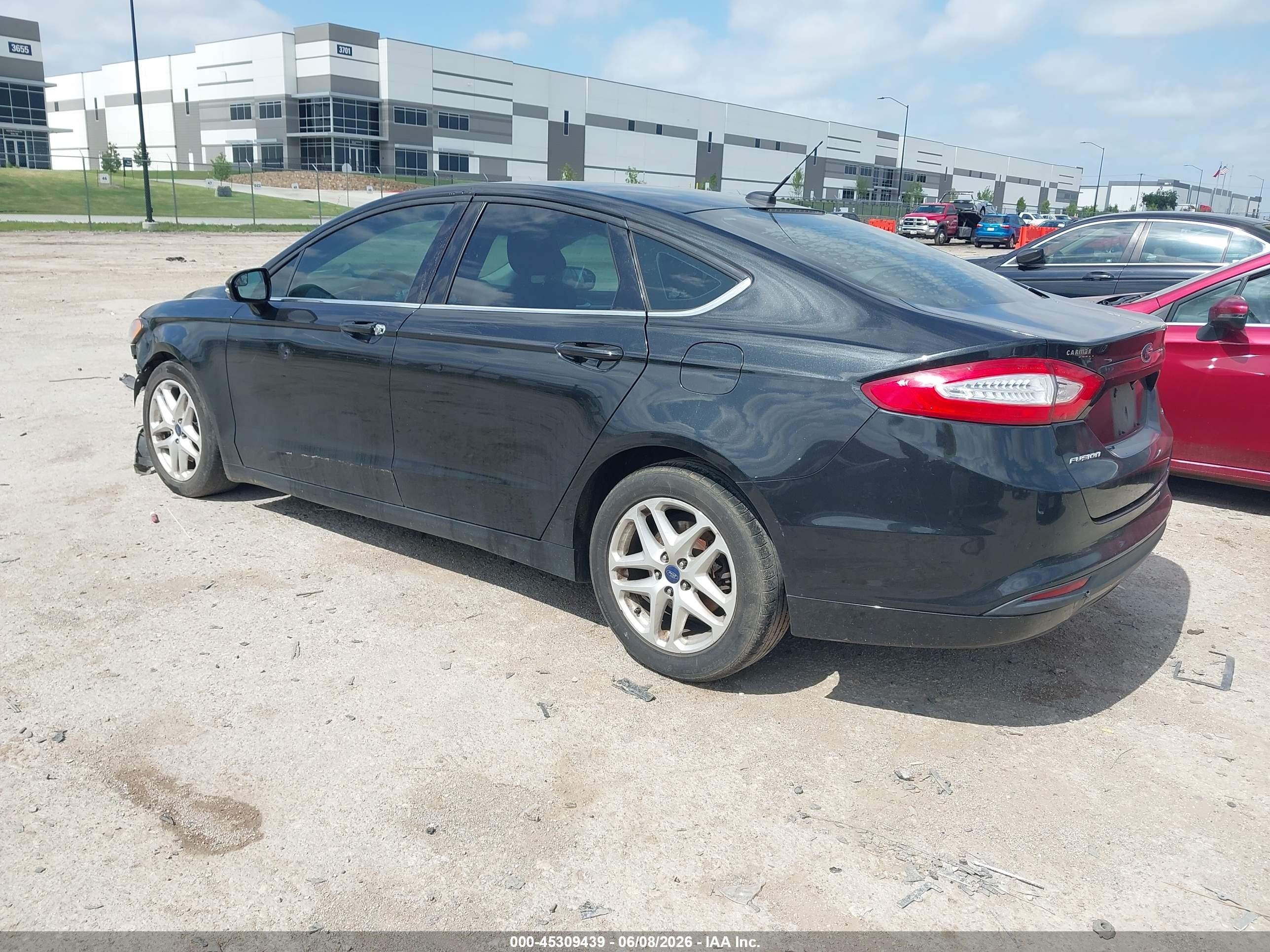 2015 Ford Fusion Se Black vin: 3FA6P0H7XFR229288