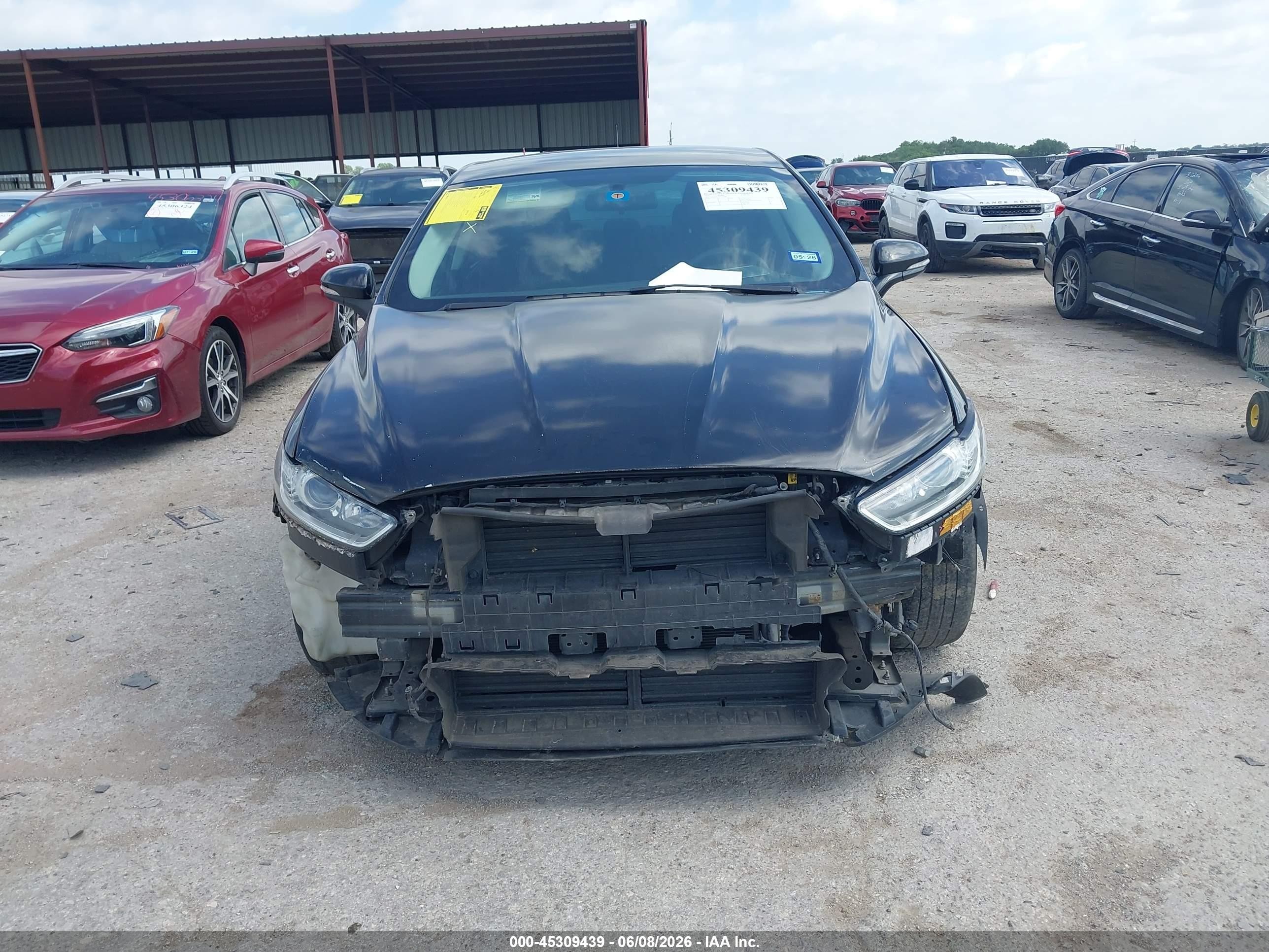 2015 Ford Fusion Se Black vin: 3FA6P0H7XFR229288