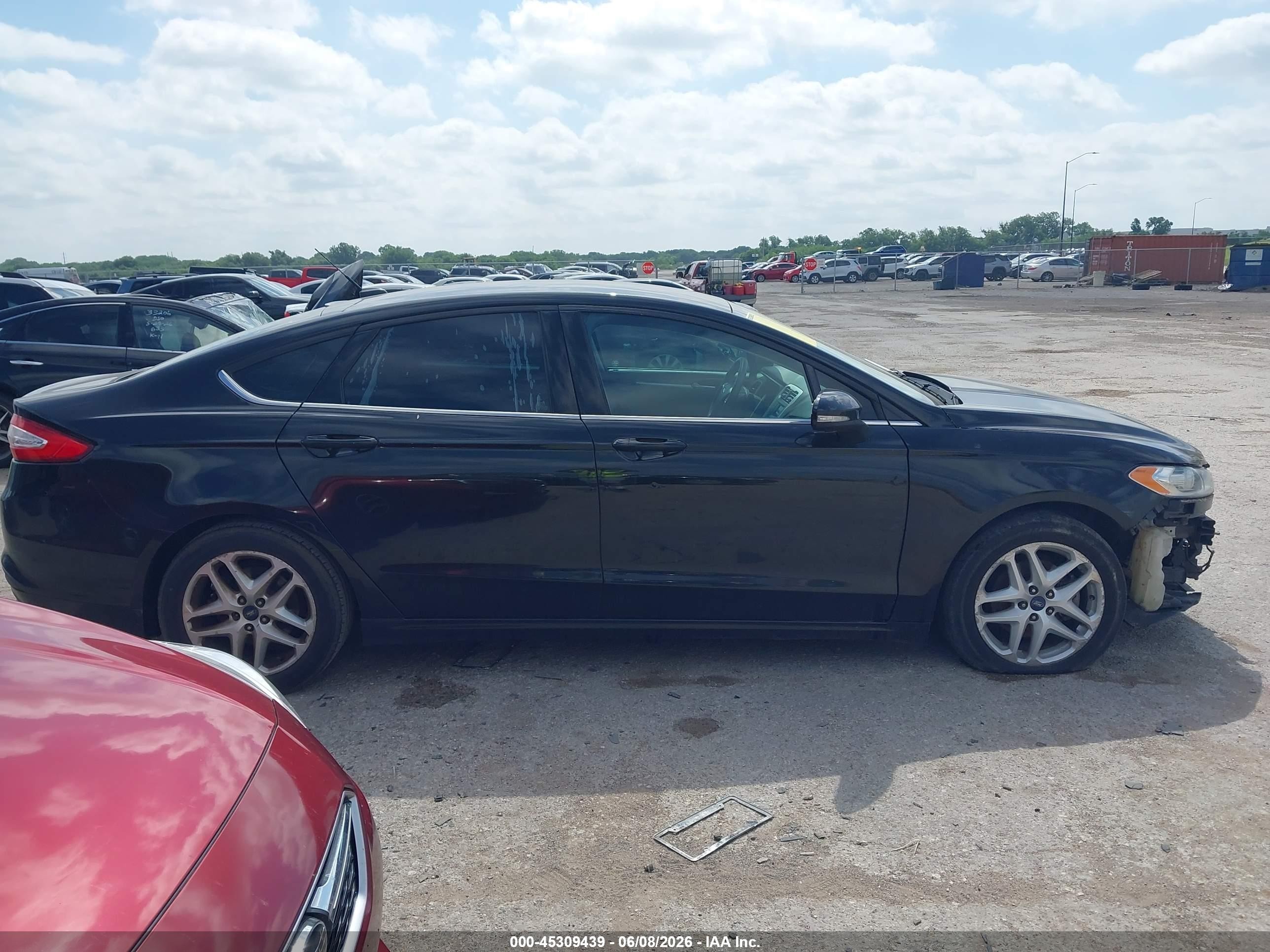 2015 Ford Fusion Se Black vin: 3FA6P0H7XFR229288