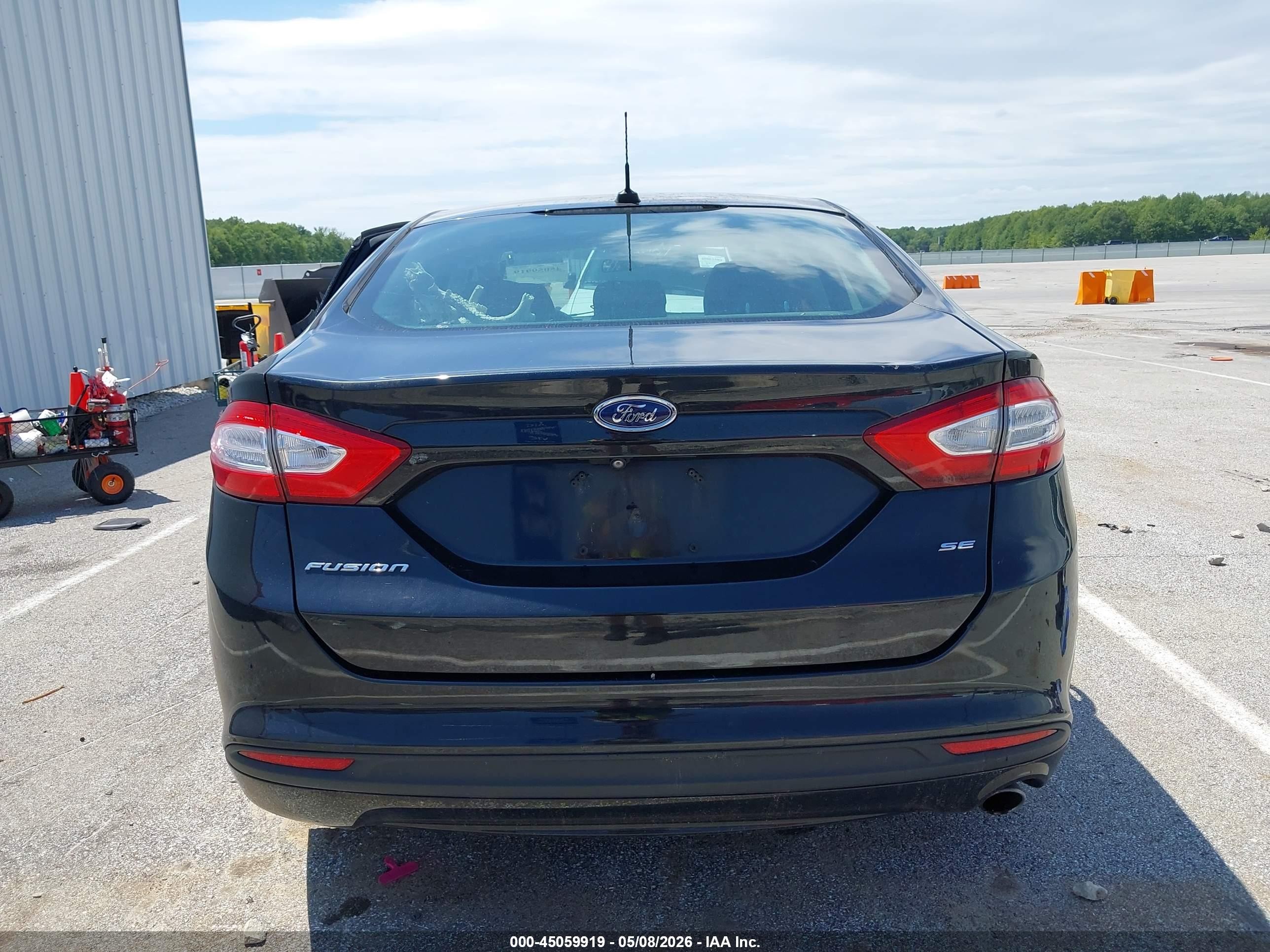 2015 Ford Fusion Se Black vin: 3FA6P0H7XFR243398
