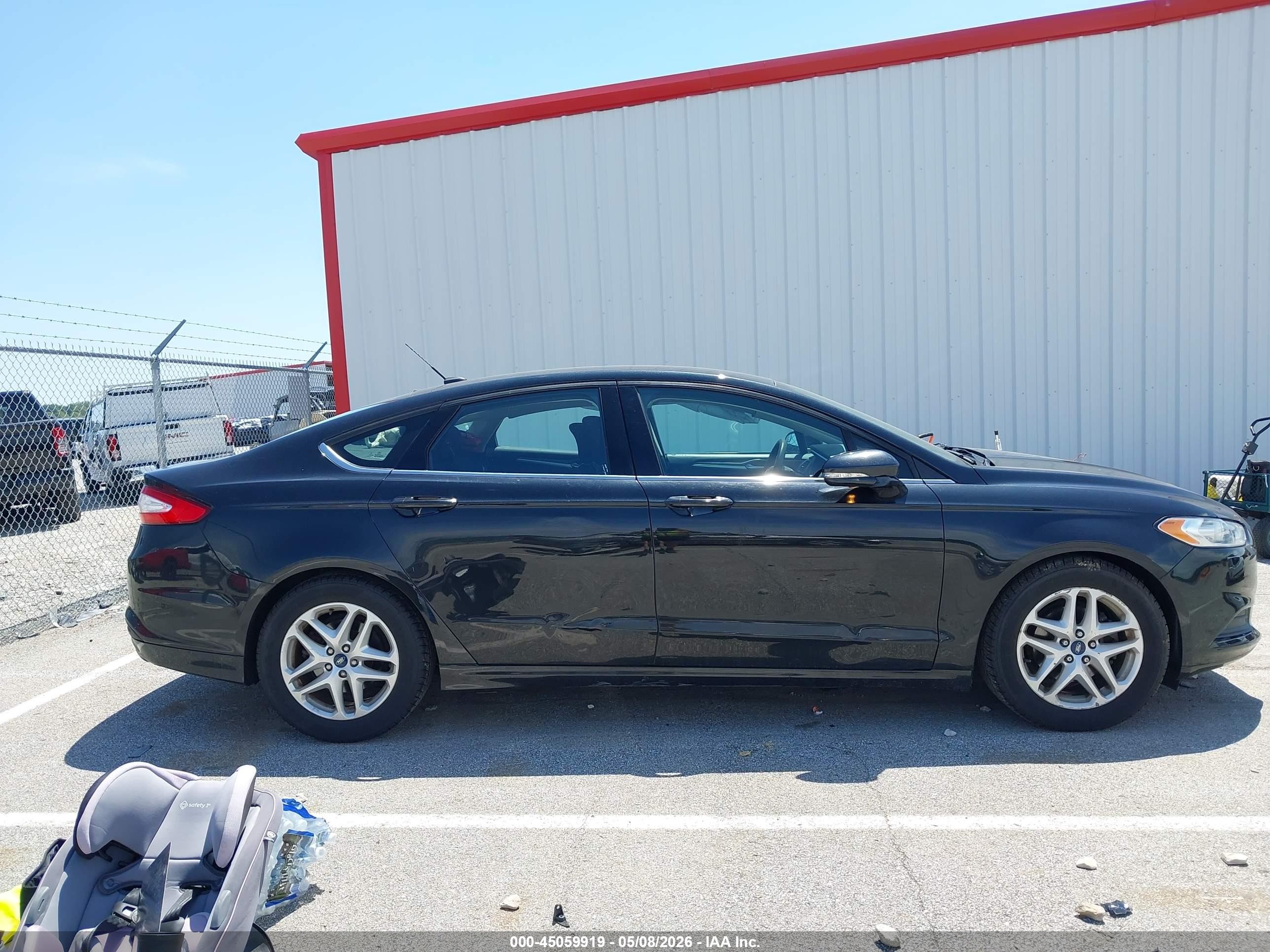 2015 Ford Fusion Se Black vin: 3FA6P0H7XFR243398