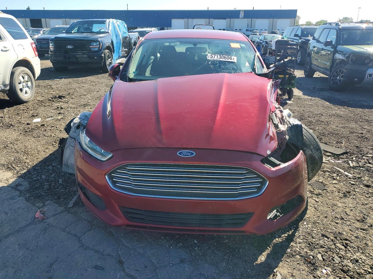 2015 Ford Fusion Se Red vin: 3FA6P0H7XFR243885