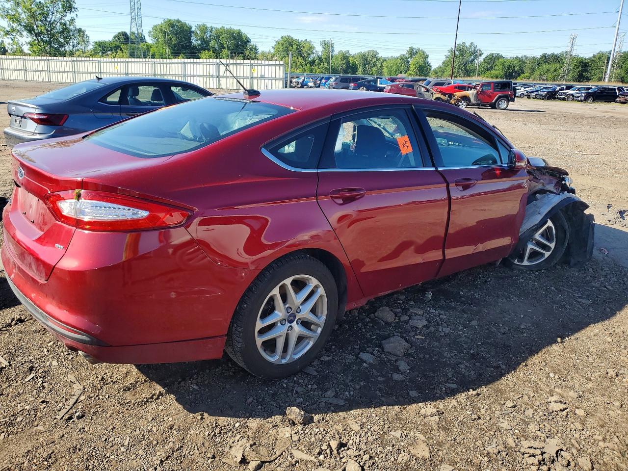 2015 Ford Fusion Se Red vin: 3FA6P0H7XFR243885