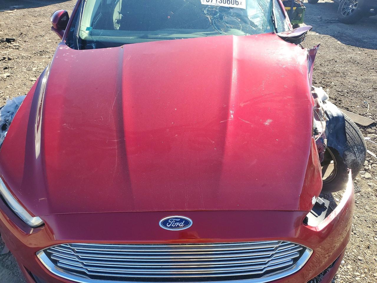 2015 Ford Fusion Se Red vin: 3FA6P0H7XFR243885