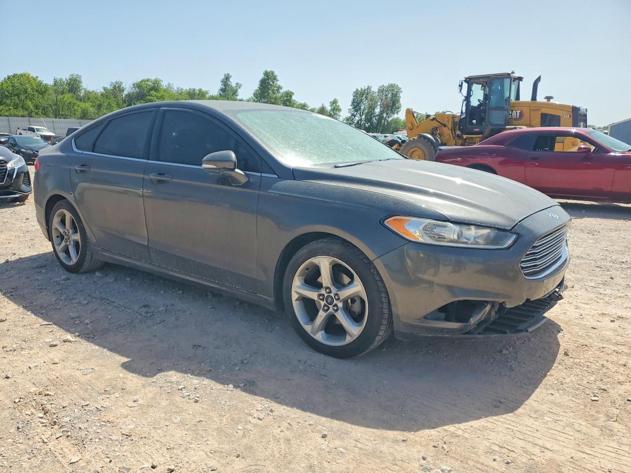 2015 Ford Fusion Se Угольный vin: 3FA6P0H7XFR256622