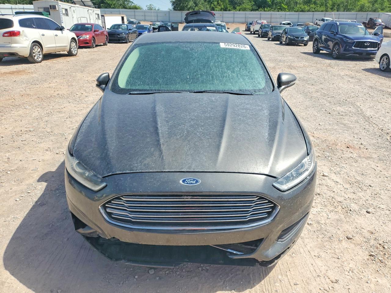 2015 Ford Fusion Se Угольный vin: 3FA6P0H7XFR256622