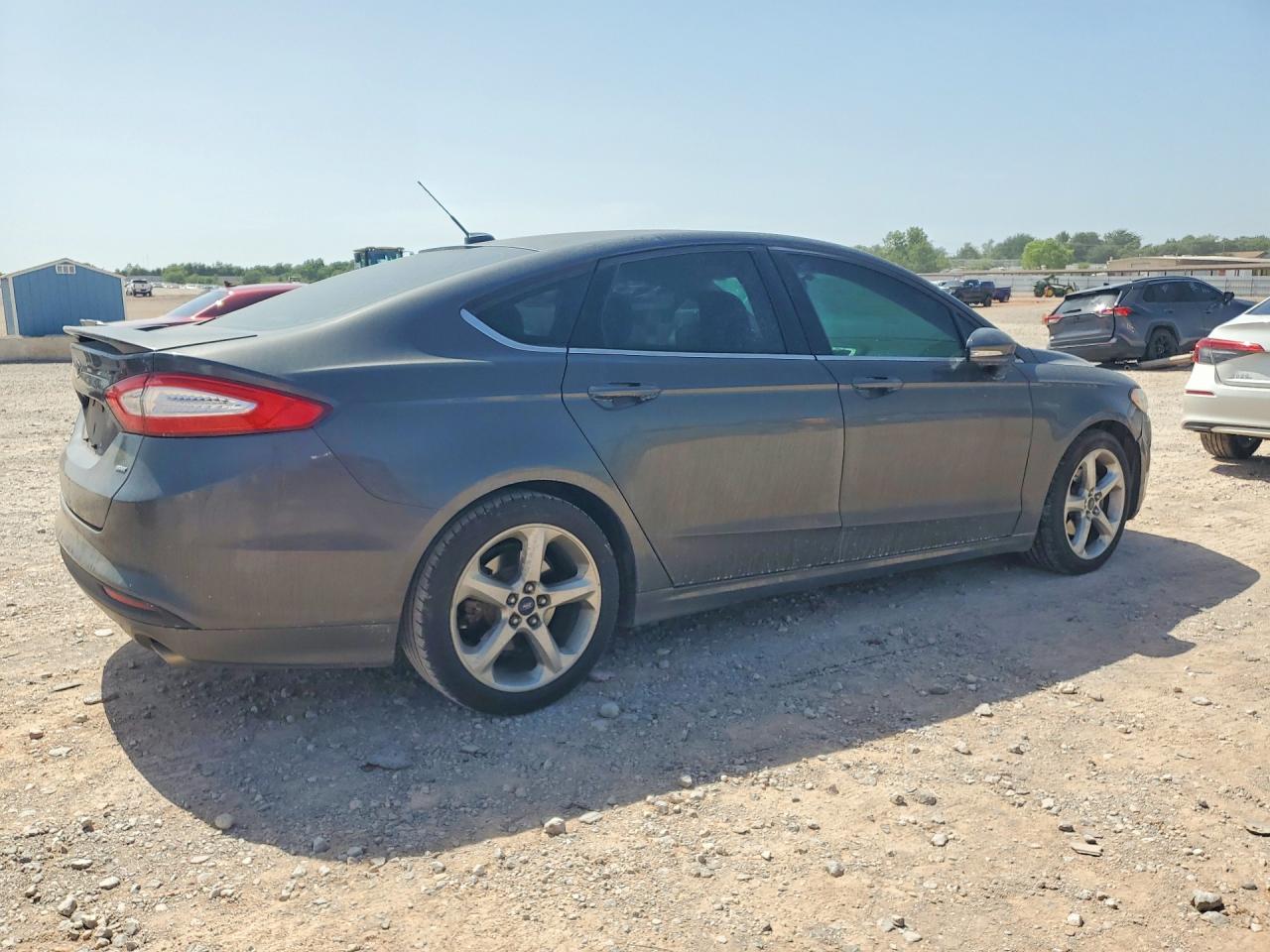 2015 Ford Fusion Se Угольный vin: 3FA6P0H7XFR256622