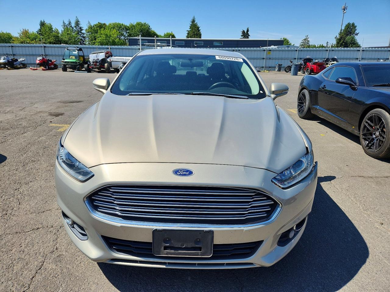 2015 Ford Fusion Se Beige vin: 3FA6P0H7XFR257690