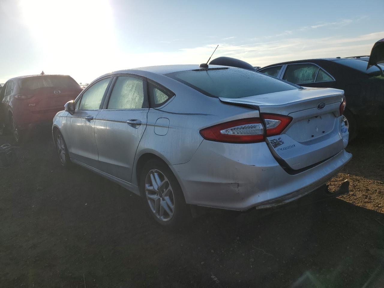 2015 Ford Fusion Se Silver vin: 3FA6P0H7XFR267880