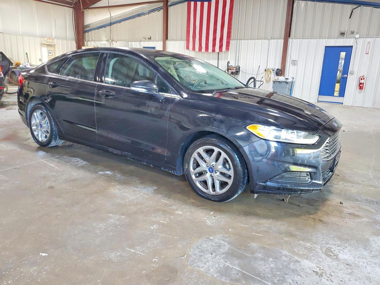 2015 Ford Fusion Se Black vin: 3FA6P0H7XFR296845