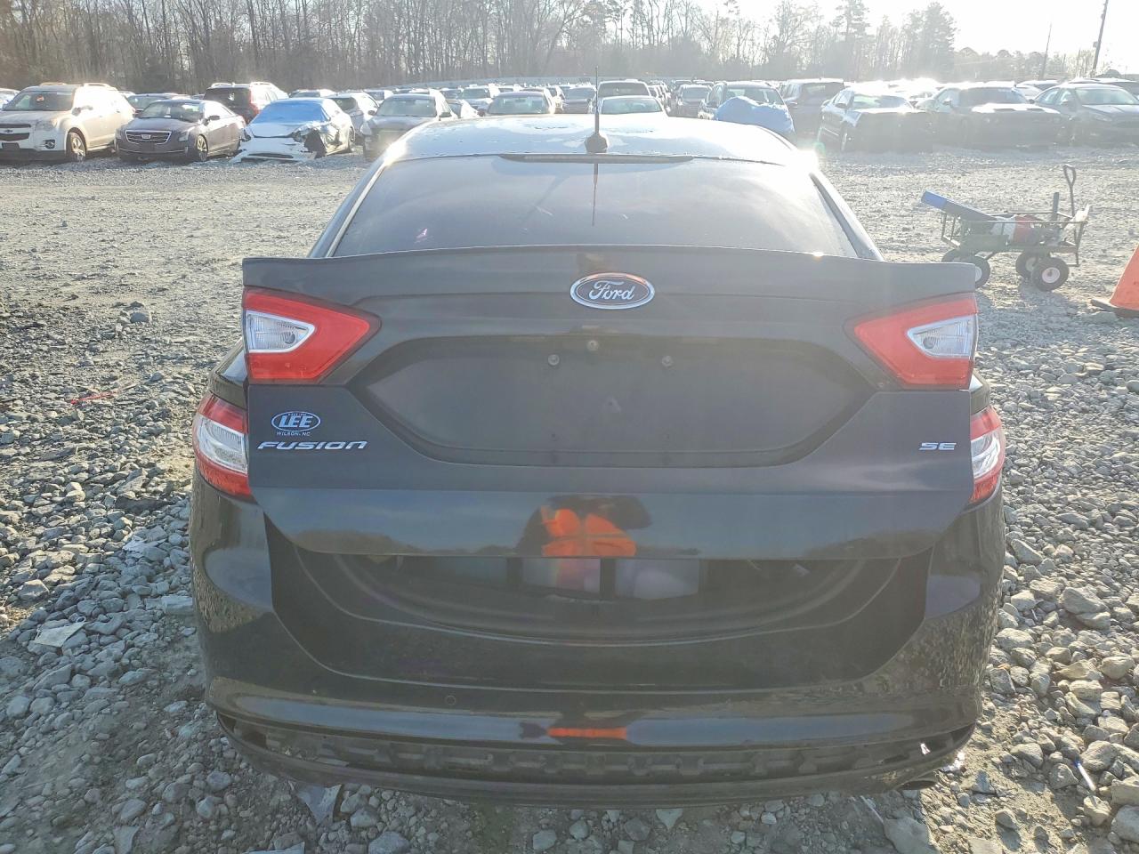 2015 Ford Fusion Se Black vin: 3FA6P0H7XFR300814