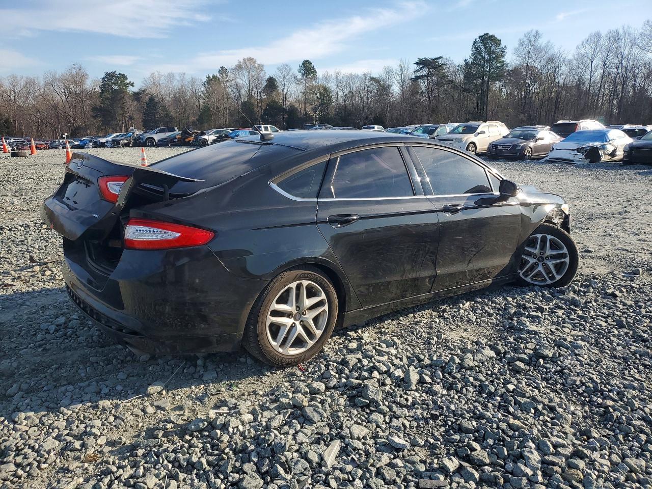 2015 Ford Fusion Se Black vin: 3FA6P0H7XFR300814