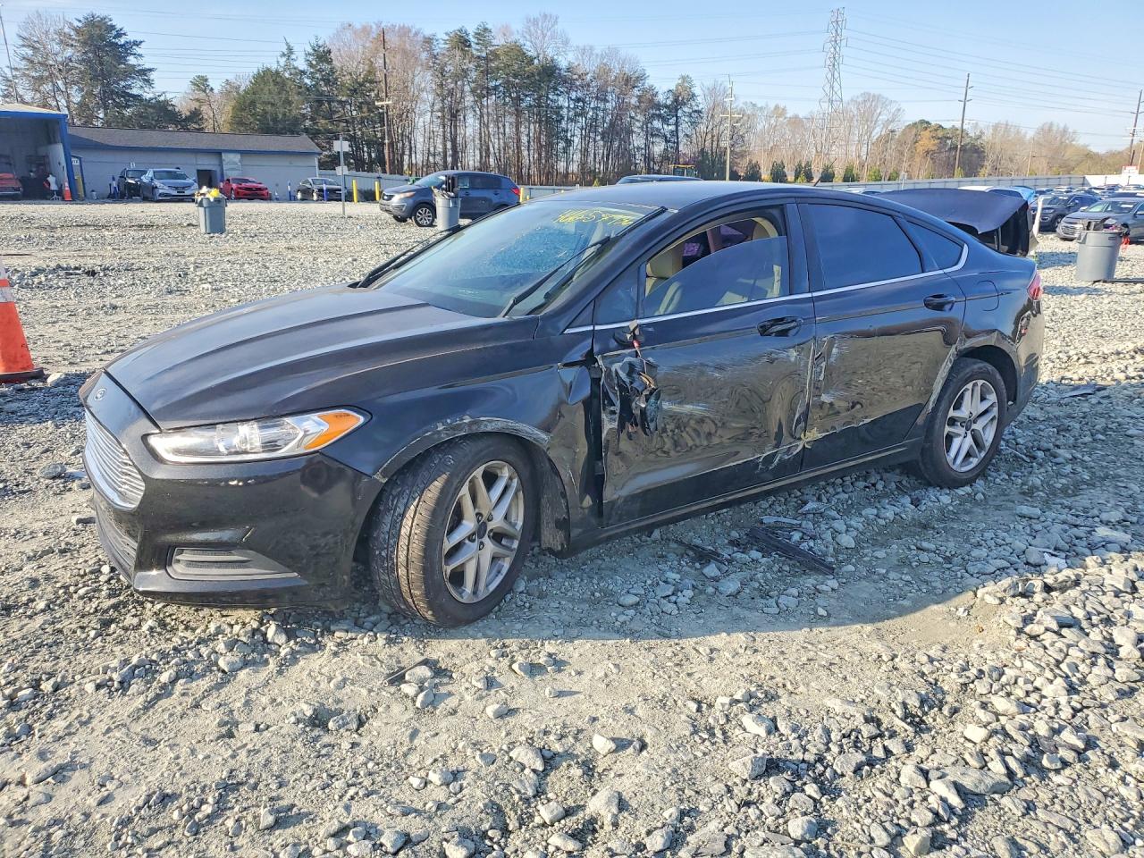 2015 Ford Fusion Se Black vin: 3FA6P0H7XFR300814