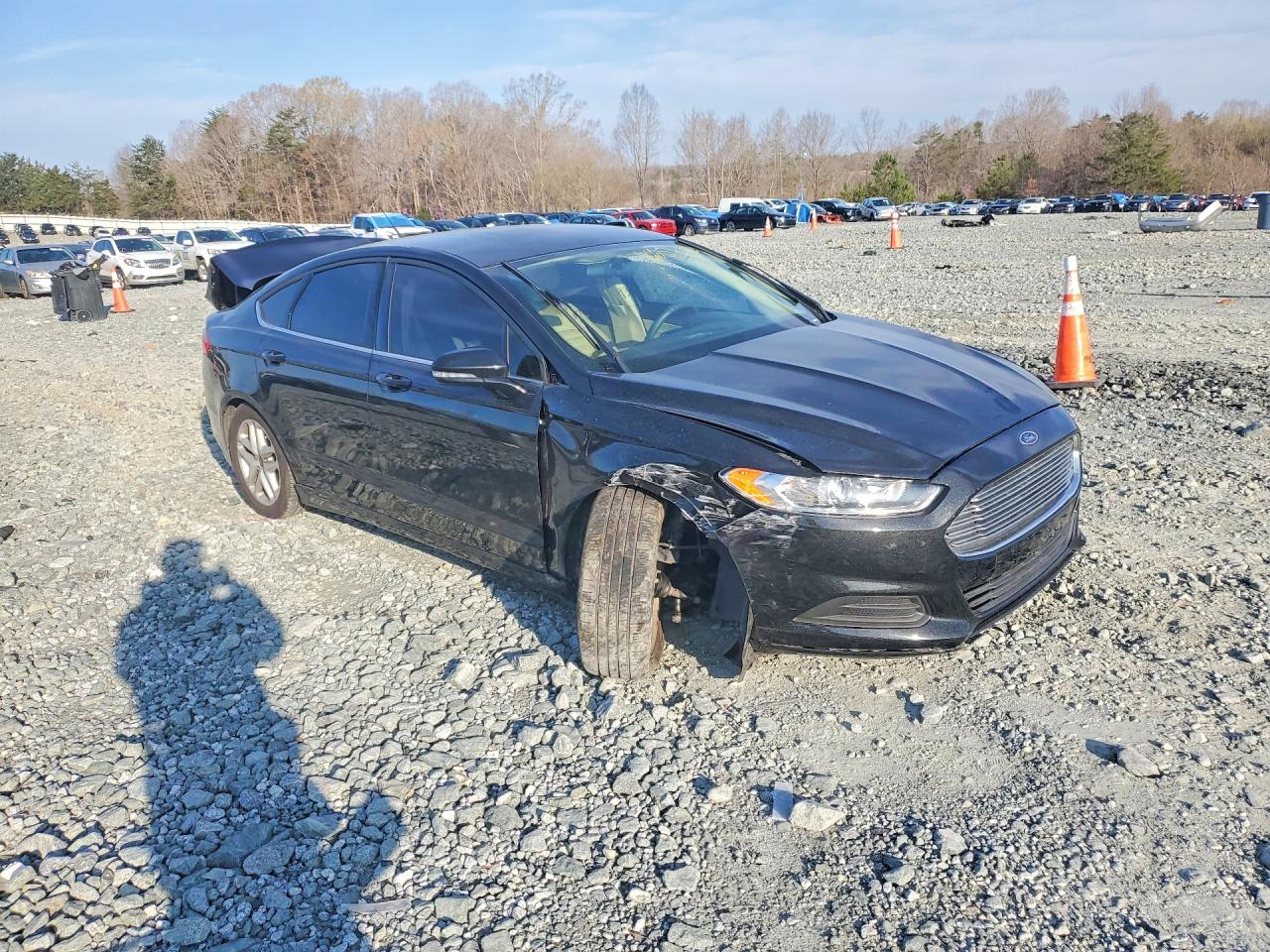 2015 Ford Fusion Se Black vin: 3FA6P0H7XFR300814