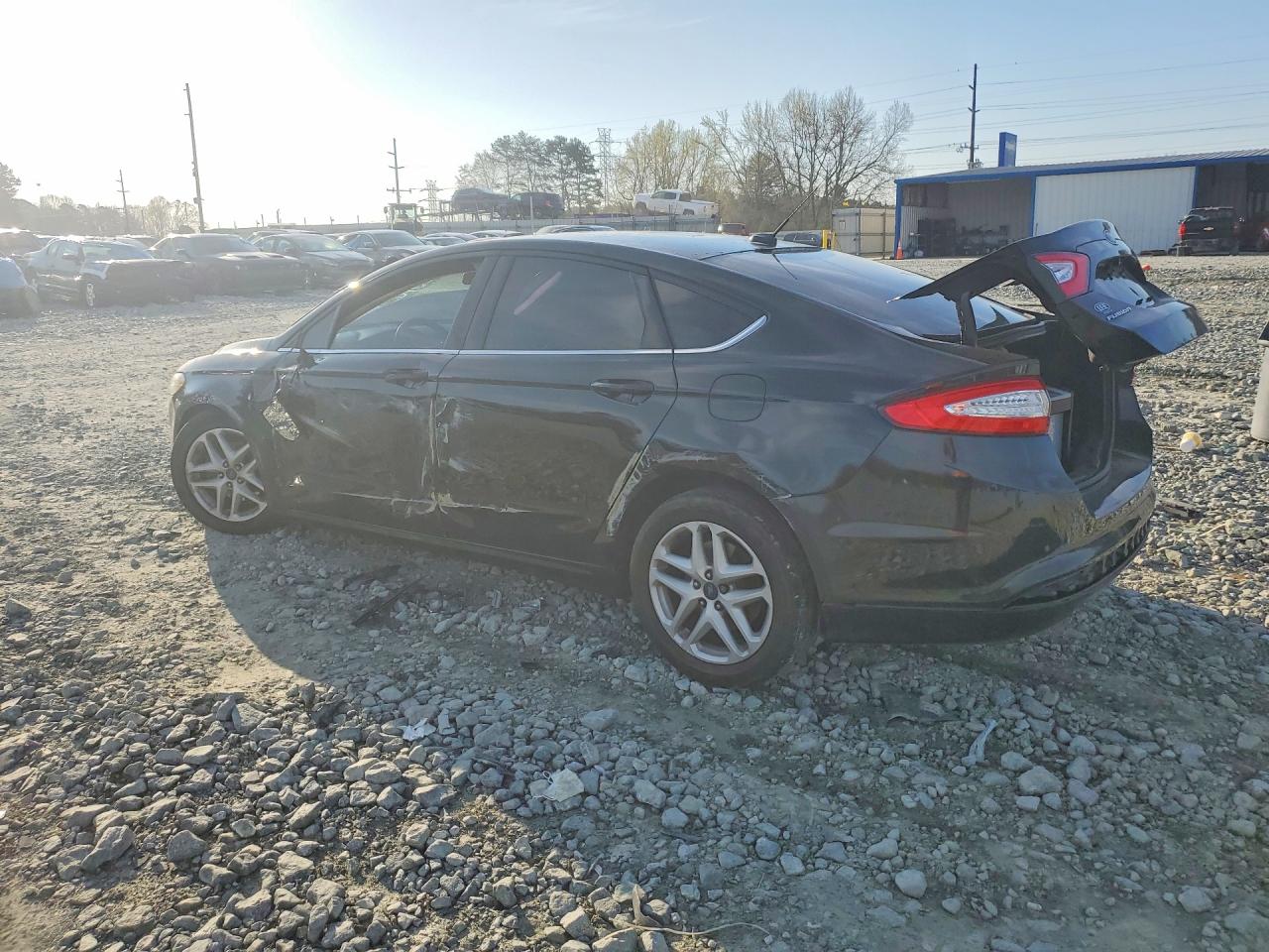2015 Ford Fusion Se Black vin: 3FA6P0H7XFR300814