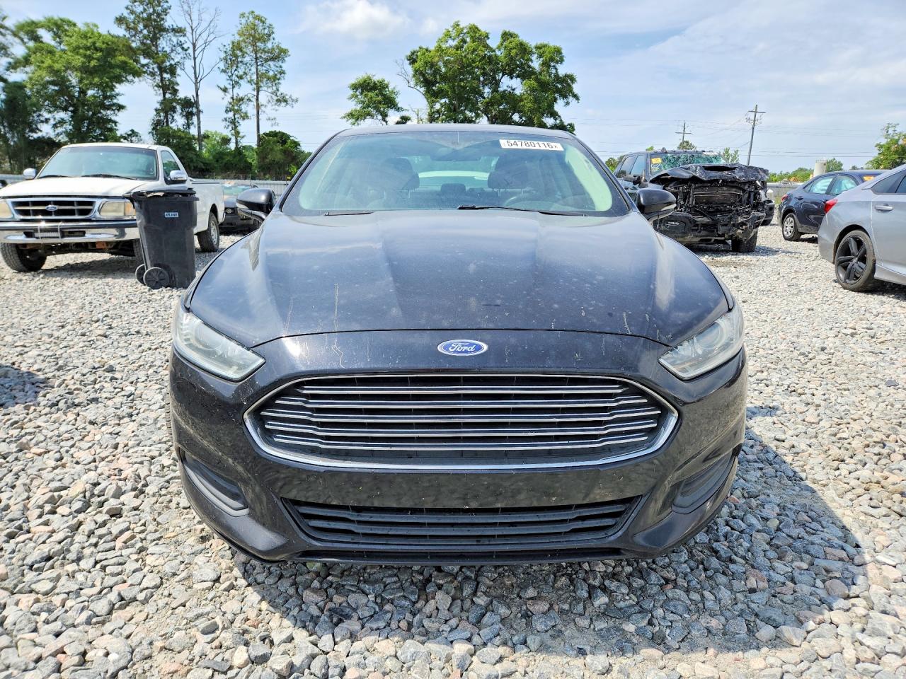 2016 Ford Fusion Se Черный vin: 3FA6P0H7XGR296491
