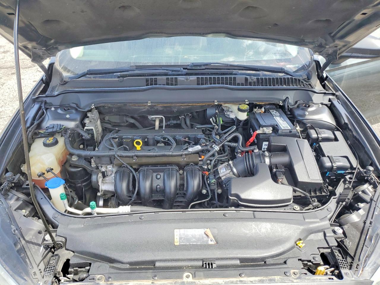 2017 Ford Fusion Se Gray vin: 3FA6P0H7XHR299540