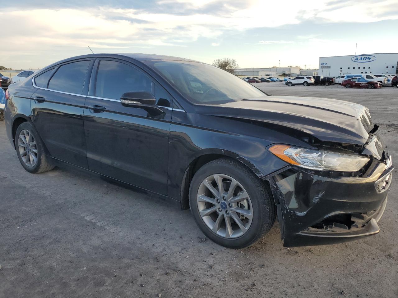 2017 Ford Fusion Se Black vin: 3FA6P0H7XHR321973