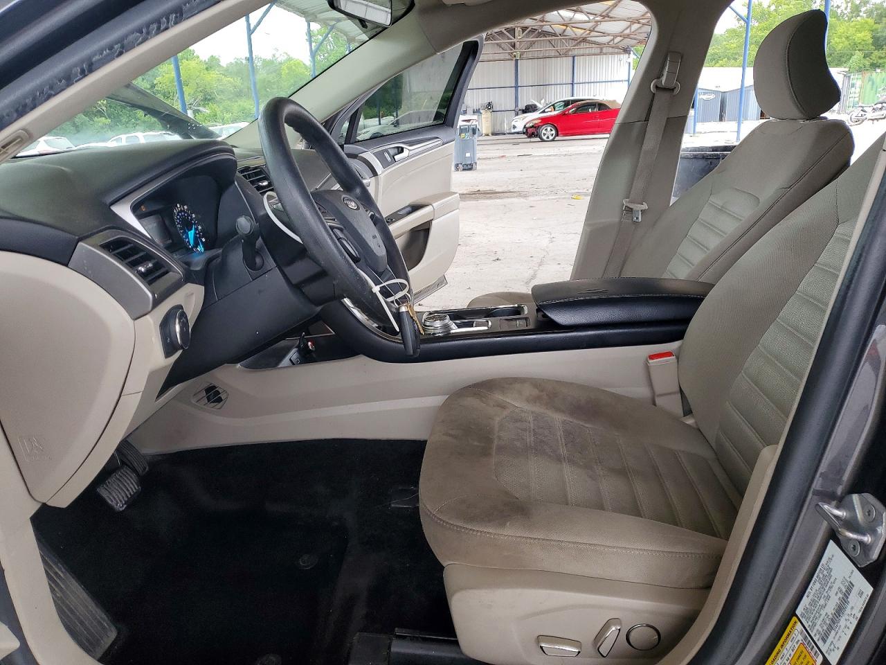 2018 Ford Fusion Se Серый vin: 3FA6P0H7XJR104199